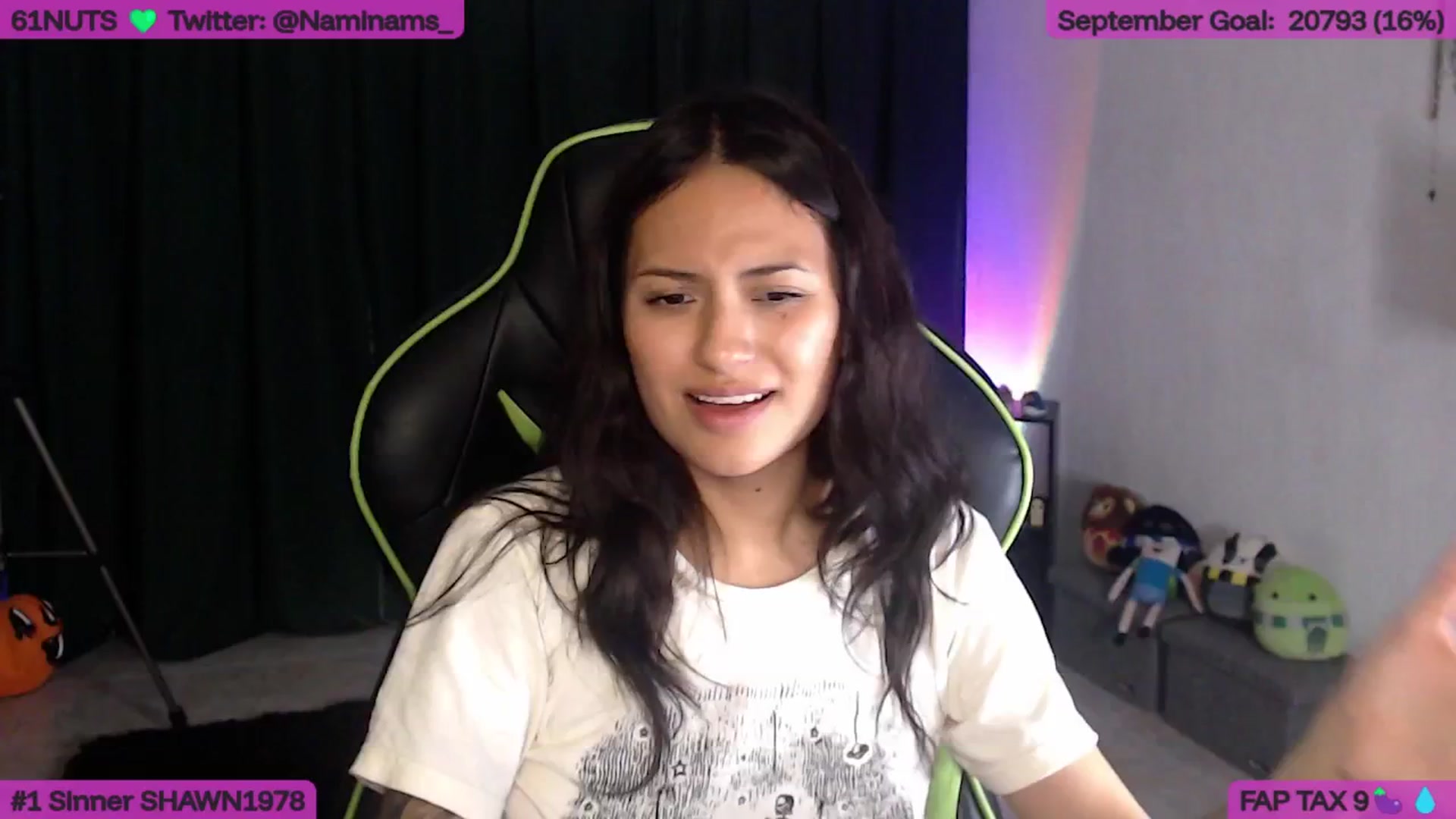 Gallery image thumbnail from NamiSinner's myfreecams stream on, 09/09/2025, 22:51 image 7 of 20
