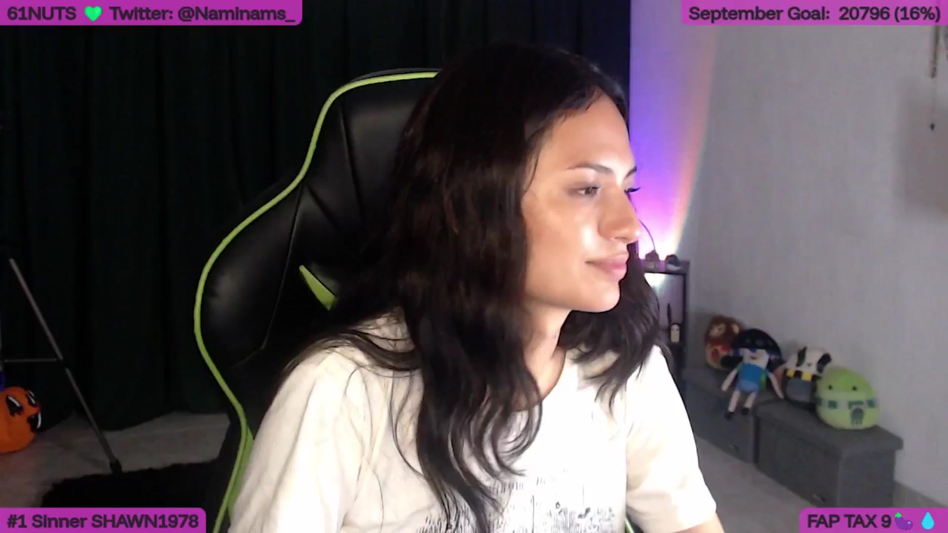 Gallery image thumbnail from NamiSinner's myfreecams stream on, 09/09/2025, 22:51 image 6 of 20