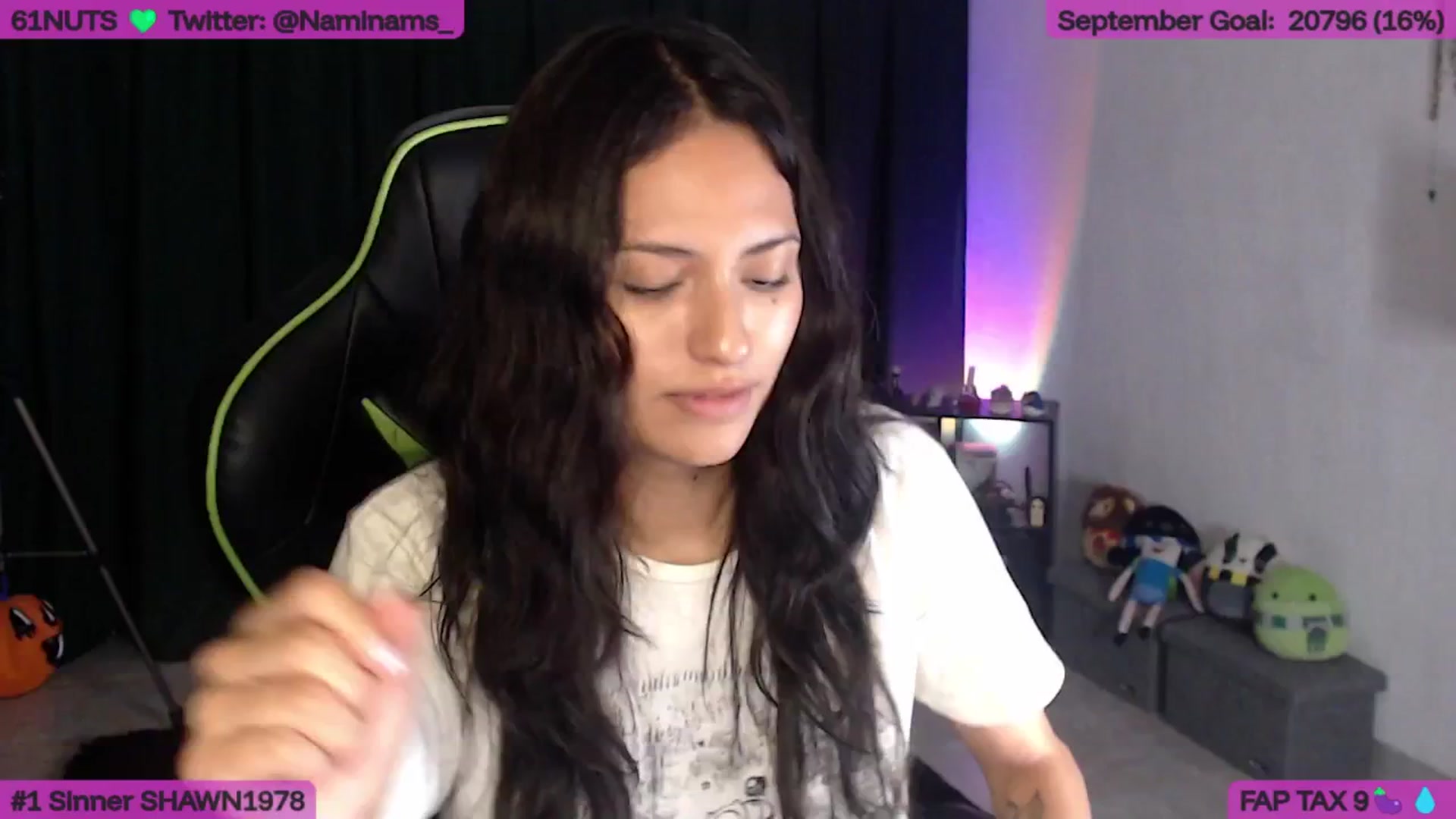 Gallery image thumbnail from NamiSinner's myfreecams stream on, 09/09/2025, 22:51 image 3 of 20