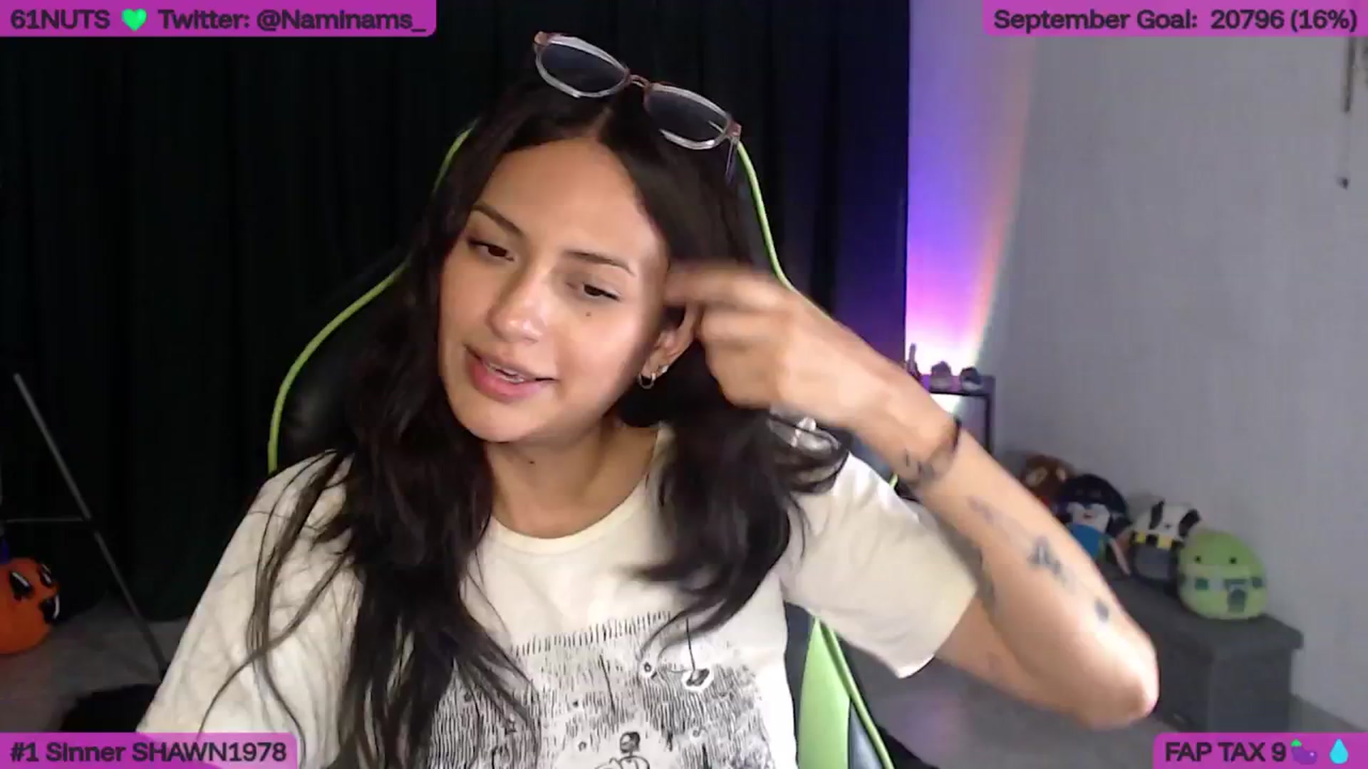 Gallery image thumbnail from NamiSinner's myfreecams stream on, 09/09/2025, 22:51 image 1 of 20