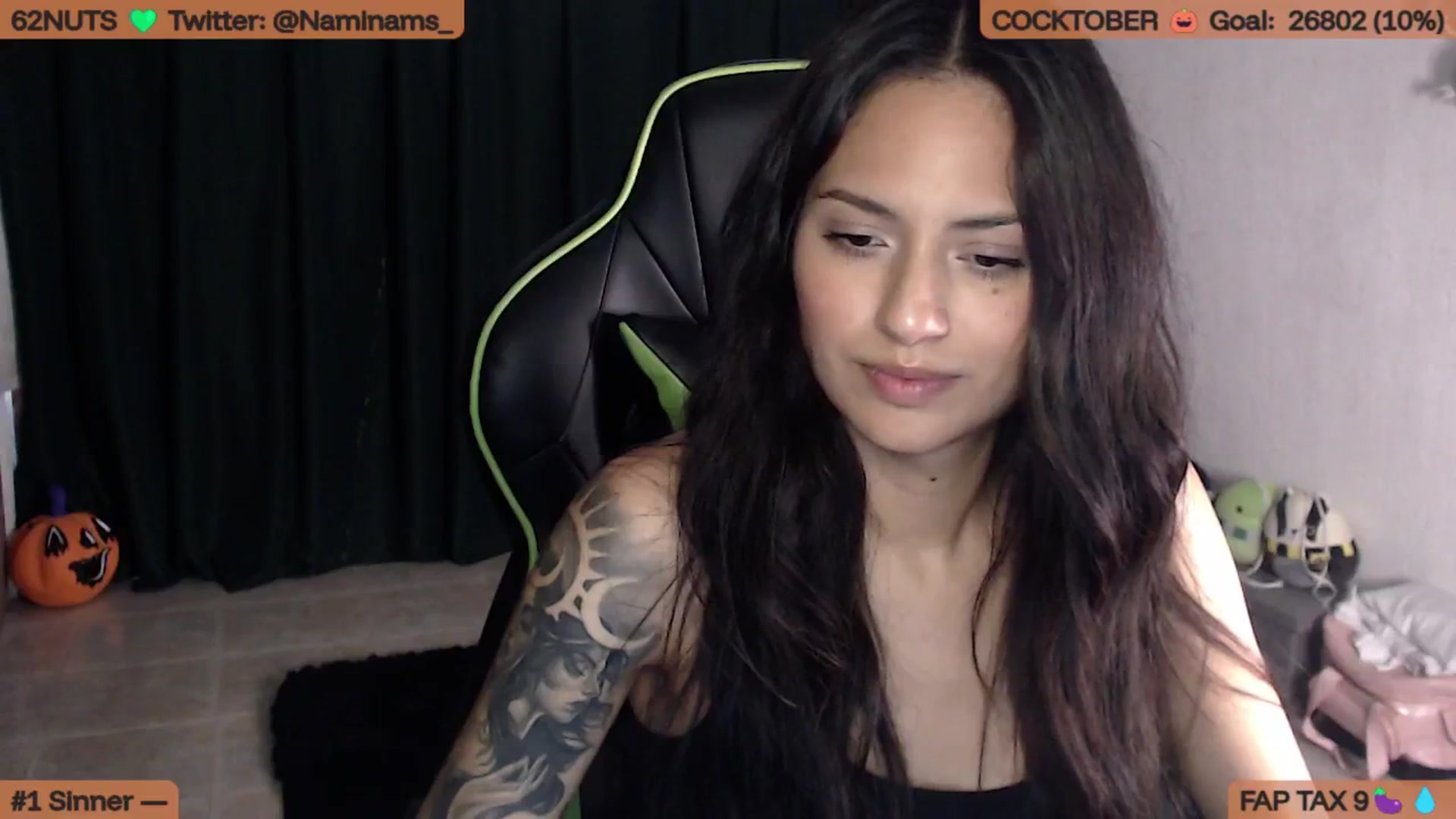 Gallery image thumbnail from NamiSinner's myfreecams stream on, 10/06/2025, 21:41 image 20 of 20