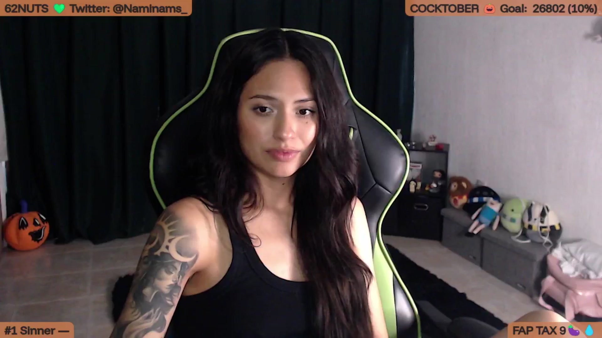 Gallery image thumbnail from NamiSinner's myfreecams stream on, 10/06/2025, 21:41 image 3 of 20