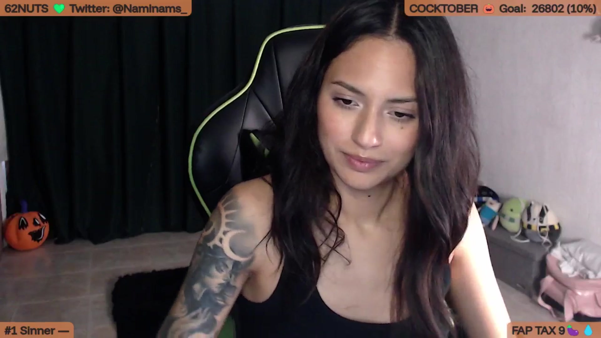 Gallery image thumbnail from NamiSinner's myfreecams stream on, 10/06/2025, 21:41 image 14 of 20