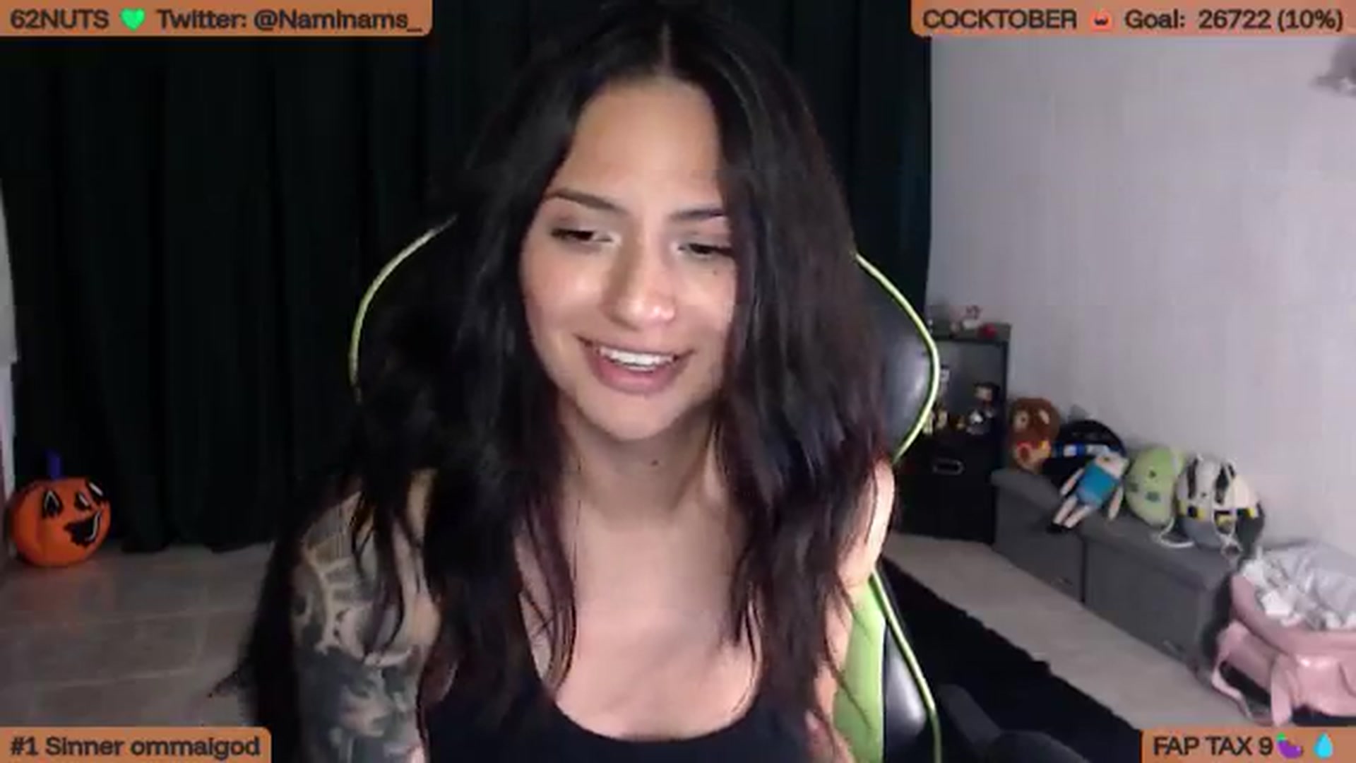Gallery image thumbnail from NamiSinner's myfreecams stream on, 10/06/2025, 22:35 image 19 of 20