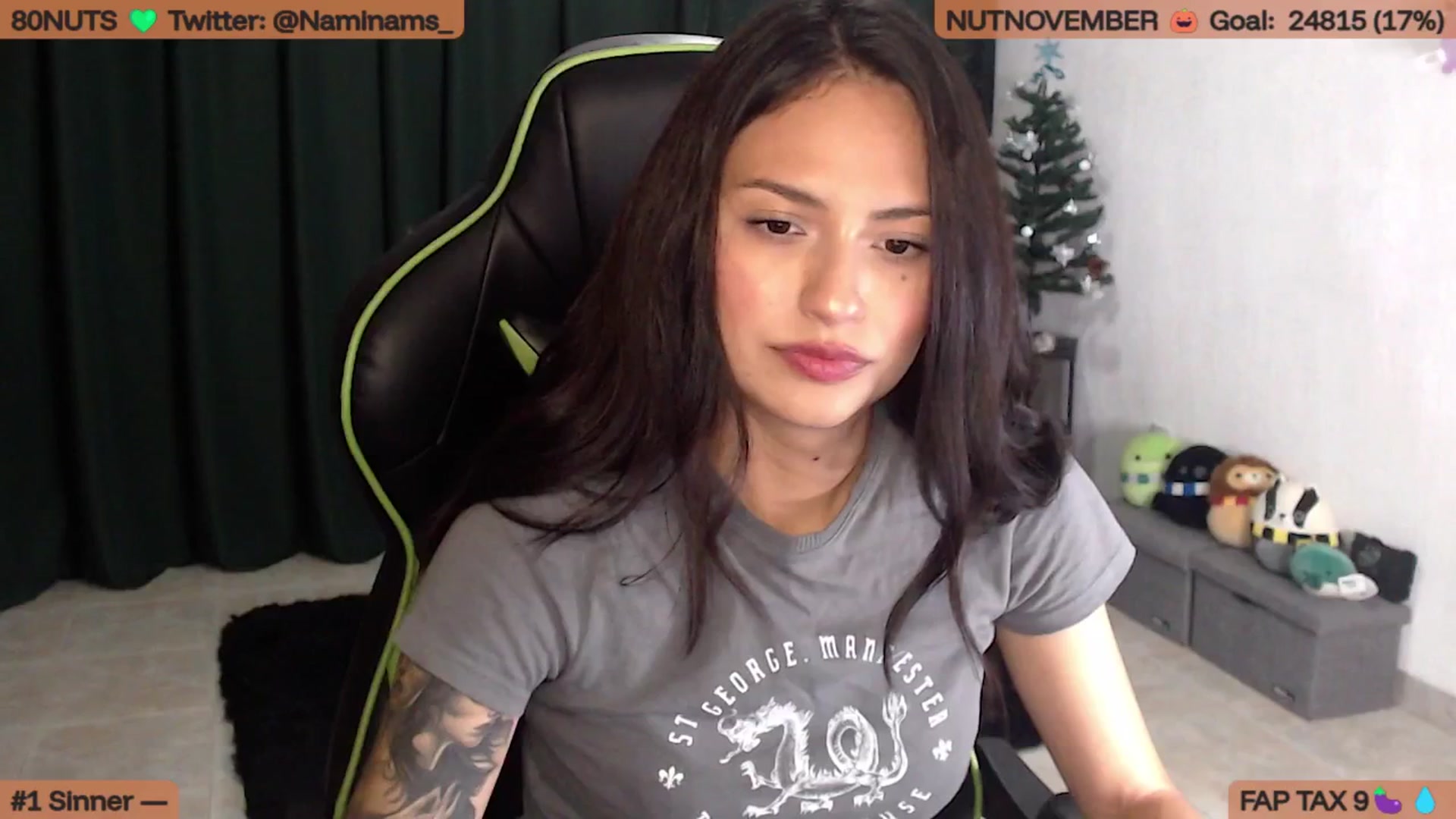 Gallery image thumbnail from NamiSinner's myfreecams stream on, 11/19/2025, 23:44 image 3 of 20