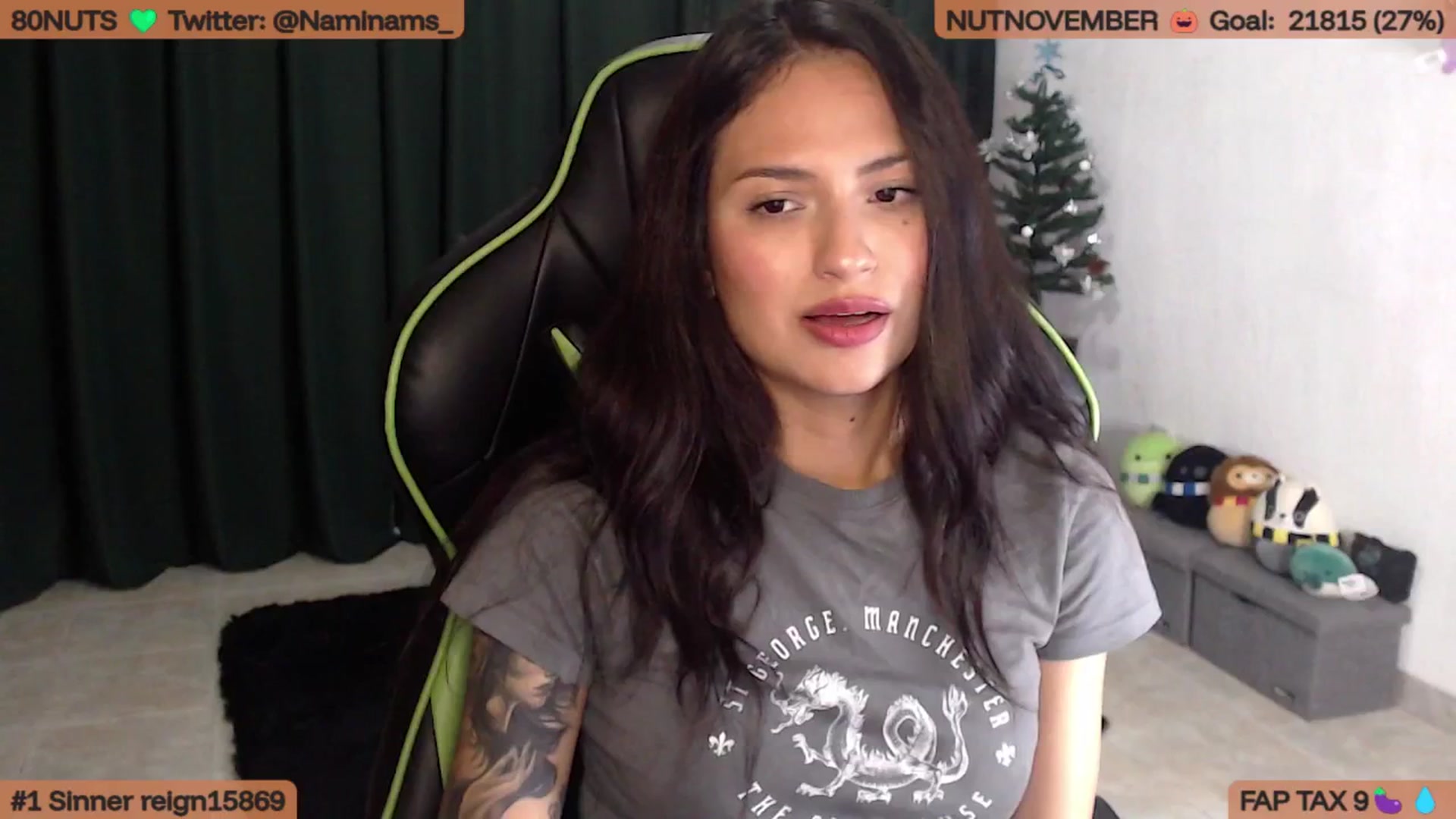 Gallery image thumbnail from NamiSinner's myfreecams stream on, 11/19/2025, 23:44 image 6 of 20