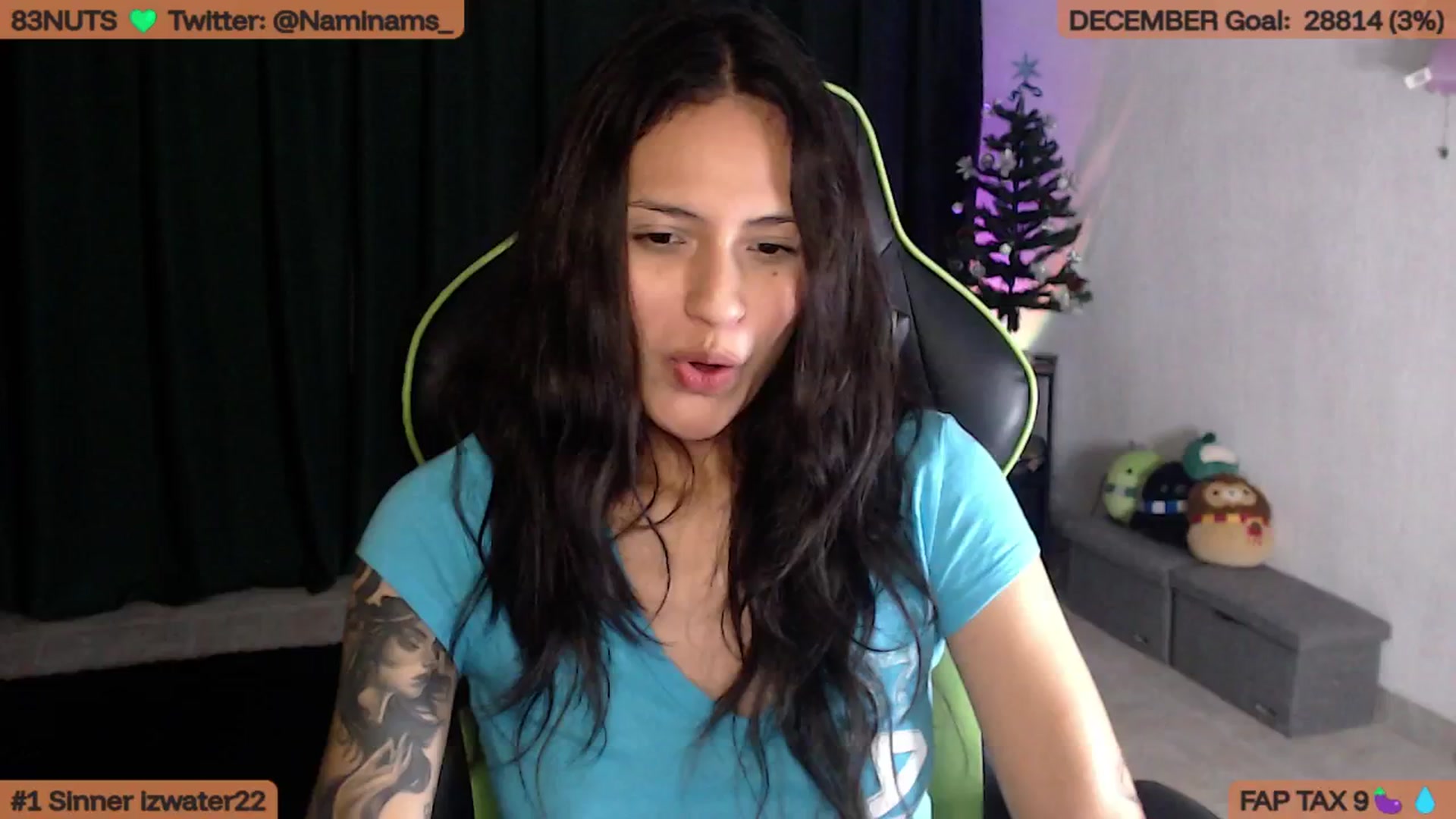Gallery image thumbnail from NamiSinner's myfreecams stream on, 12/03/2025, 01:01 image 20 of 20