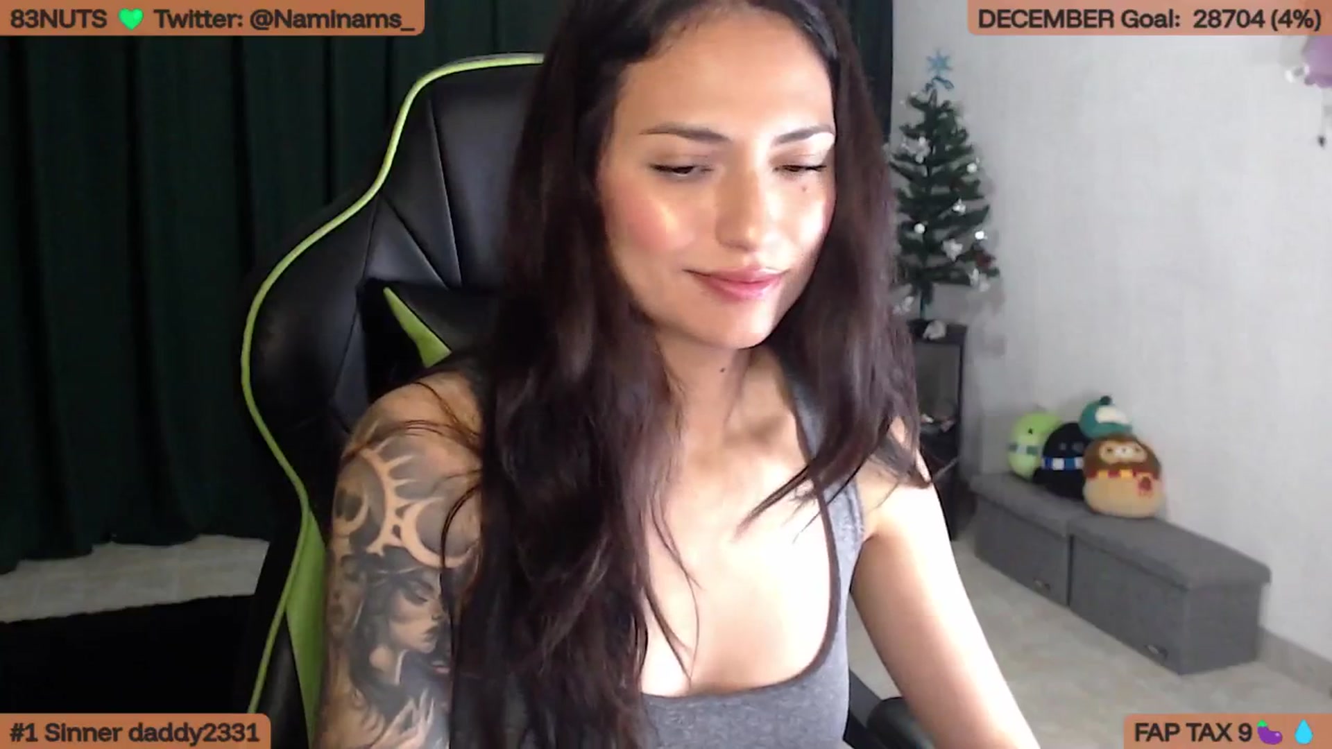 Gallery image thumbnail from NamiSinner's myfreecams stream on, 12/03/2025, 23:16 image 20 of 20