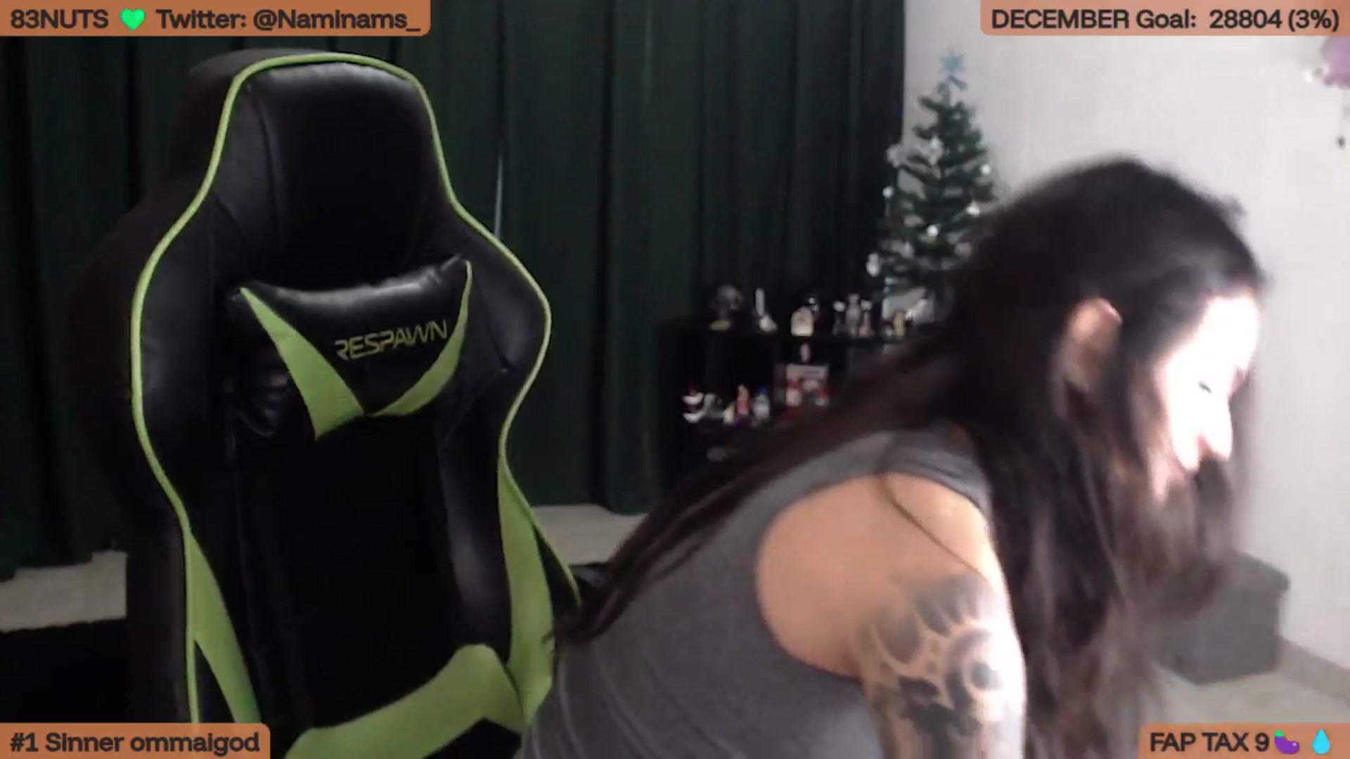 Gallery image thumbnail from NamiSinner's myfreecams stream on, 12/03/2025, 23:16 image 11 of 20