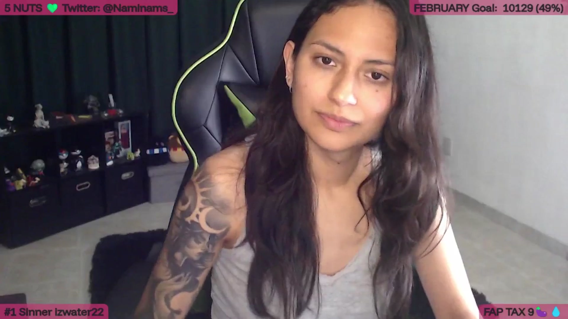 Gallery image thumbnail from NamiSinner's myfreecams stream on, 02/27/2026, 01:24 image 17 of 20
