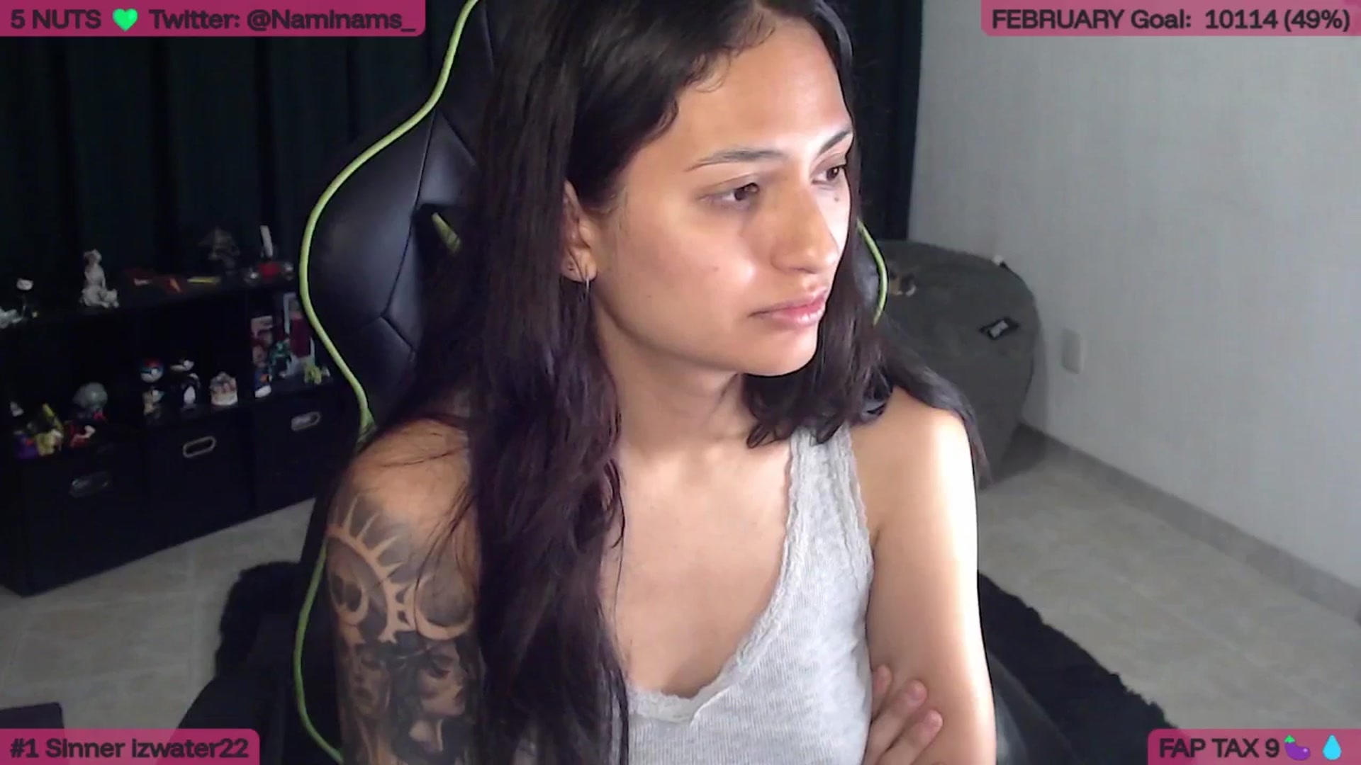 Gallery image thumbnail from NamiSinner's myfreecams stream on, 02/27/2026, 01:24 image 19 of 20