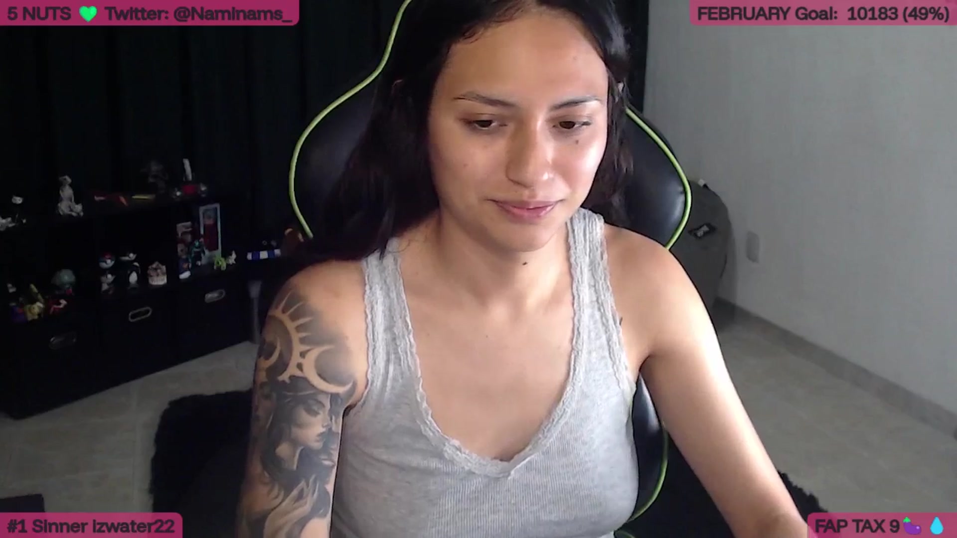 Gallery image thumbnail from NamiSinner's myfreecams stream on, 02/27/2026, 01:24 image 15 of 20