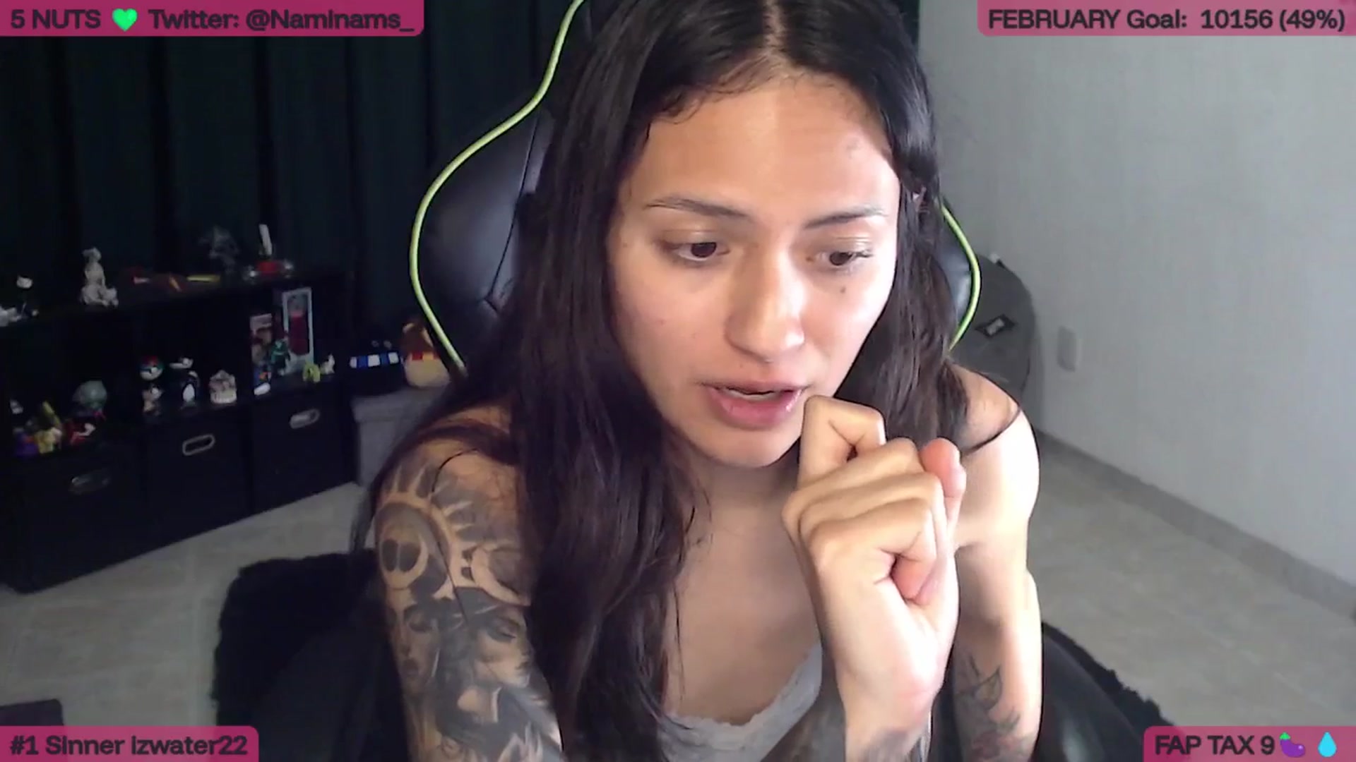 Gallery image thumbnail from NamiSinner's myfreecams stream on, 02/27/2026, 01:24 image 16 of 20