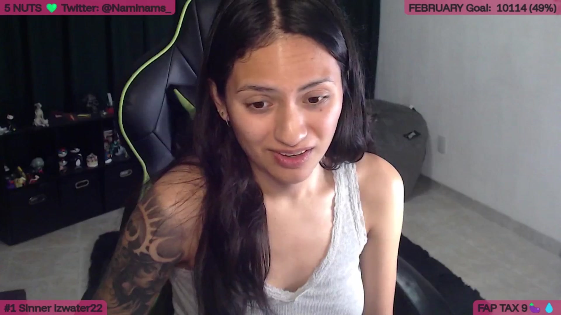 Gallery image thumbnail from NamiSinner's myfreecams stream on, 02/27/2026, 01:24 image 18 of 20