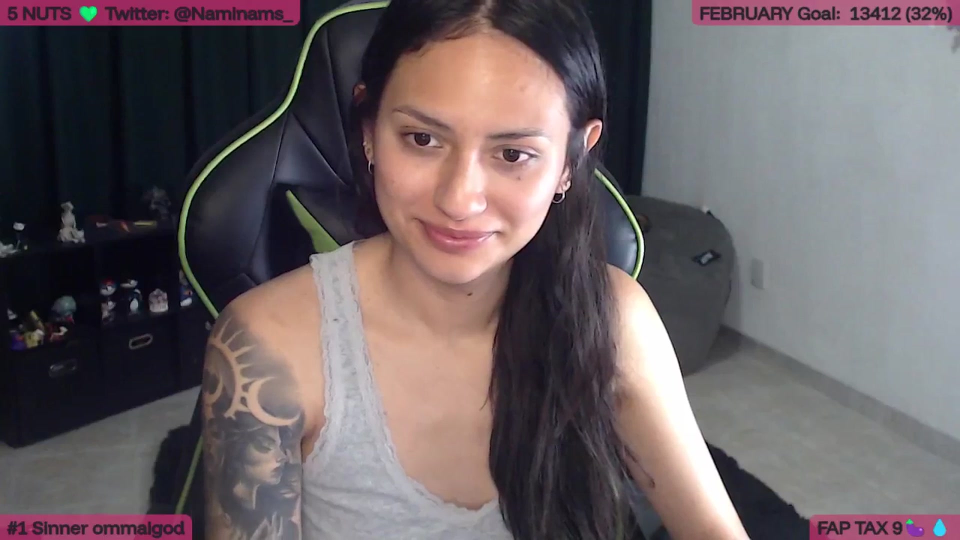 Gallery image thumbnail from NamiSinner's myfreecams stream on, 02/27/2026, 01:24 image 2 of 20