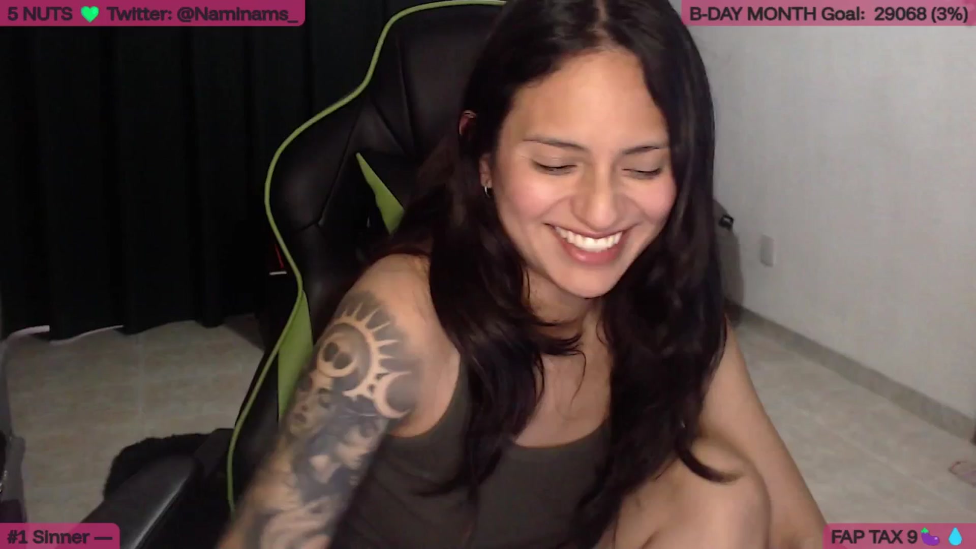 Gallery image thumbnail from NamiSinner's myfreecams stream on, 03/04/2026, 22:43 image 1 of 20