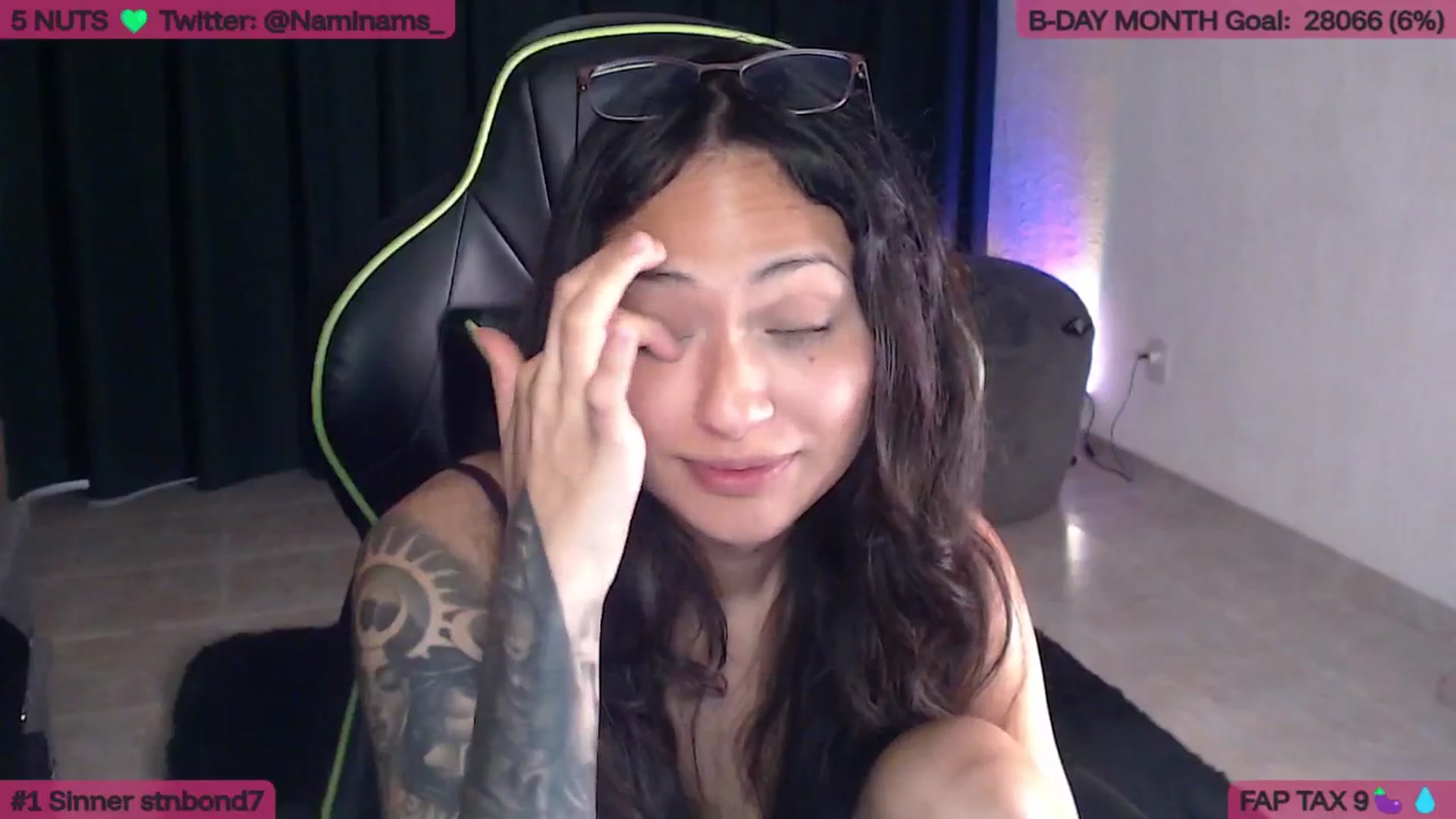 Gallery image thumbnail from NamiSinner's myfreecams stream on, 03/05/2026, 23:33 image 12 of 20