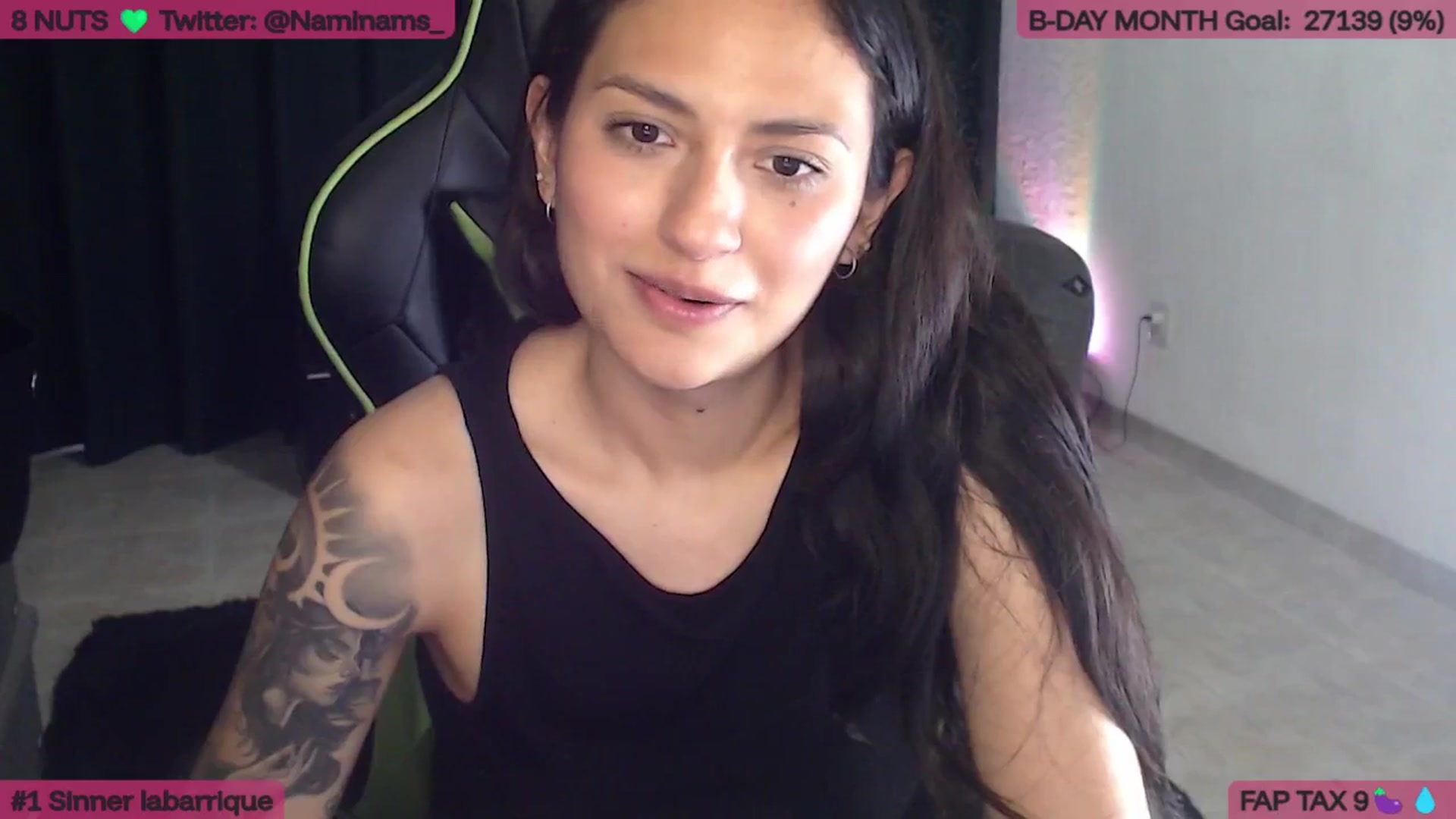 Gallery image thumbnail from NamiSinner's myfreecams stream on, 03/09/2026, 22:37 image 8 of 20