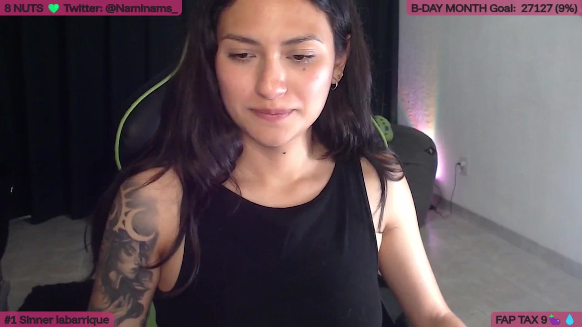 Gallery image thumbnail from NamiSinner's myfreecams stream on, 03/09/2026, 22:37 image 19 of 20