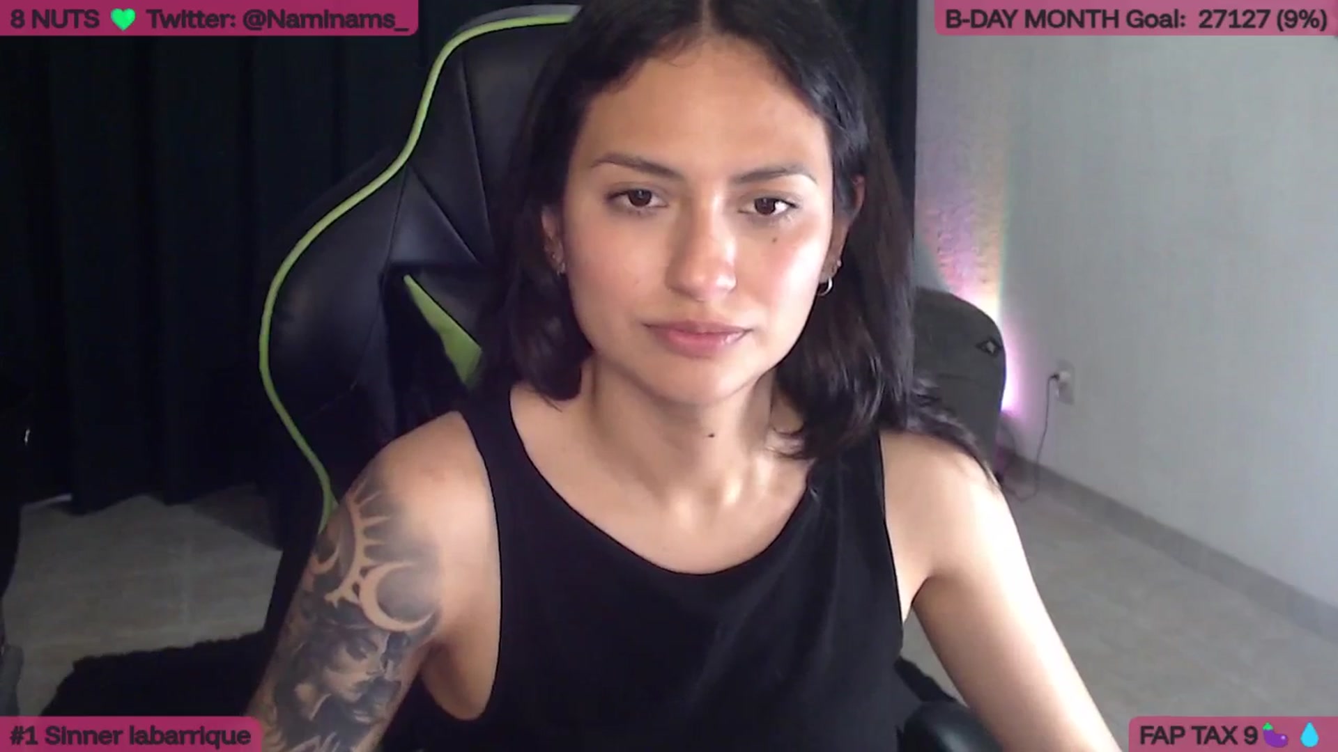 Gallery image thumbnail from NamiSinner's myfreecams stream on, 03/09/2026, 22:37 image 17 of 20