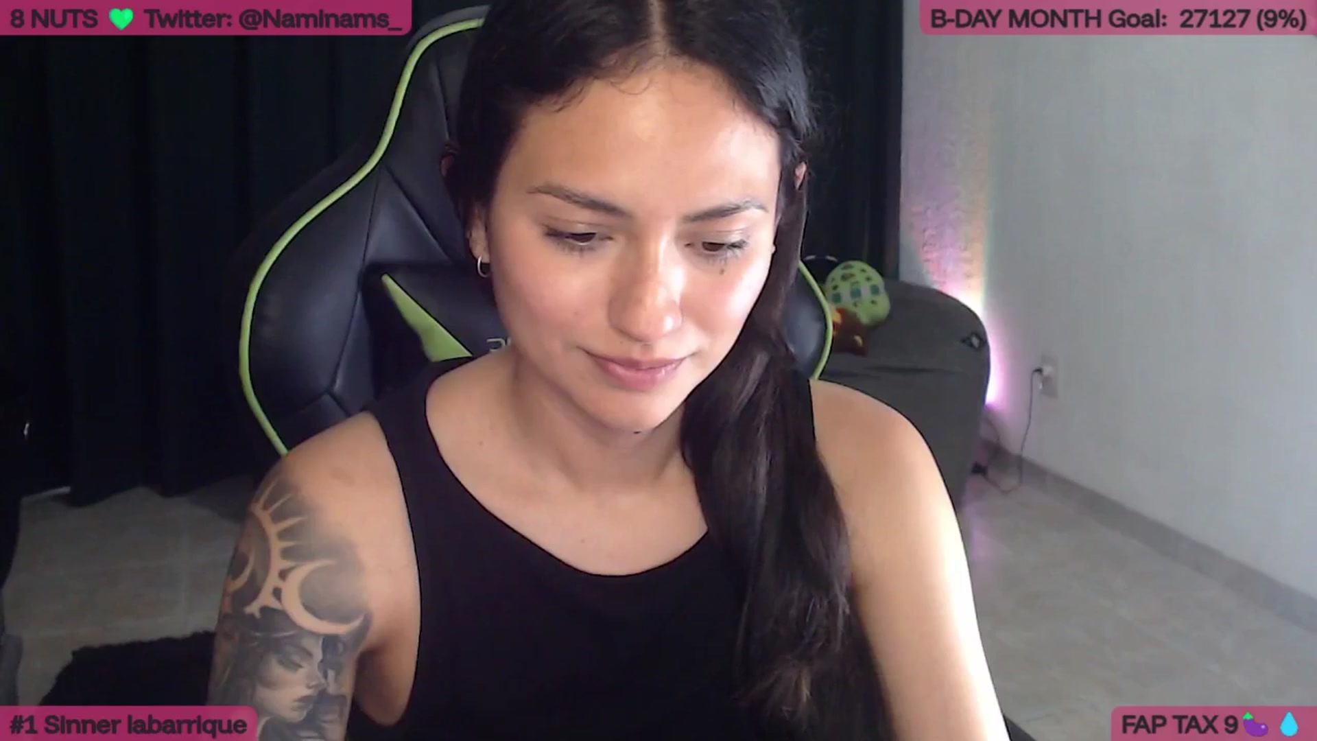 Gallery image thumbnail from NamiSinner's myfreecams stream on, 03/09/2026, 22:37 image 15 of 20