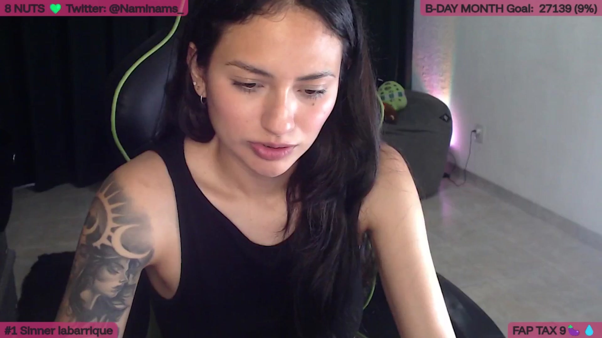Gallery image thumbnail from NamiSinner's myfreecams stream on, 03/09/2026, 22:37 image 10 of 20