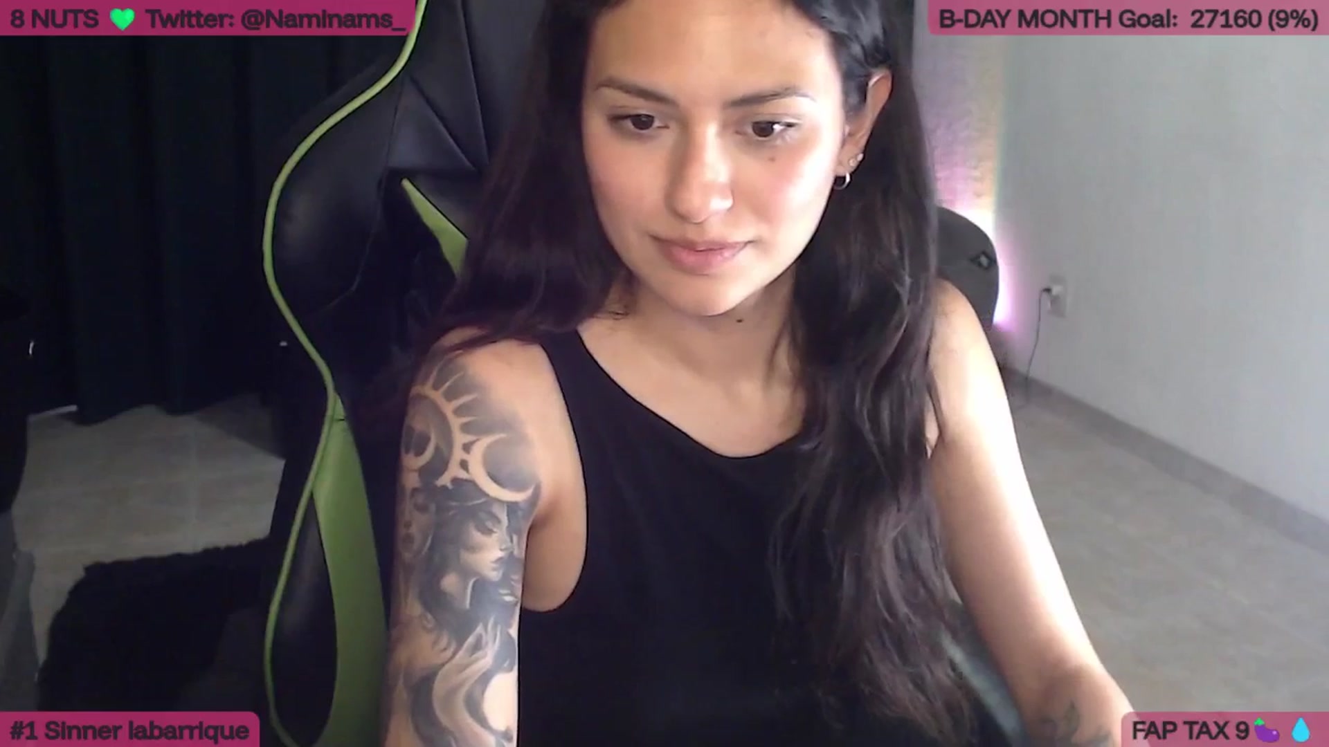 Gallery image thumbnail from NamiSinner's myfreecams stream on, 03/09/2026, 22:37 image 2 of 20