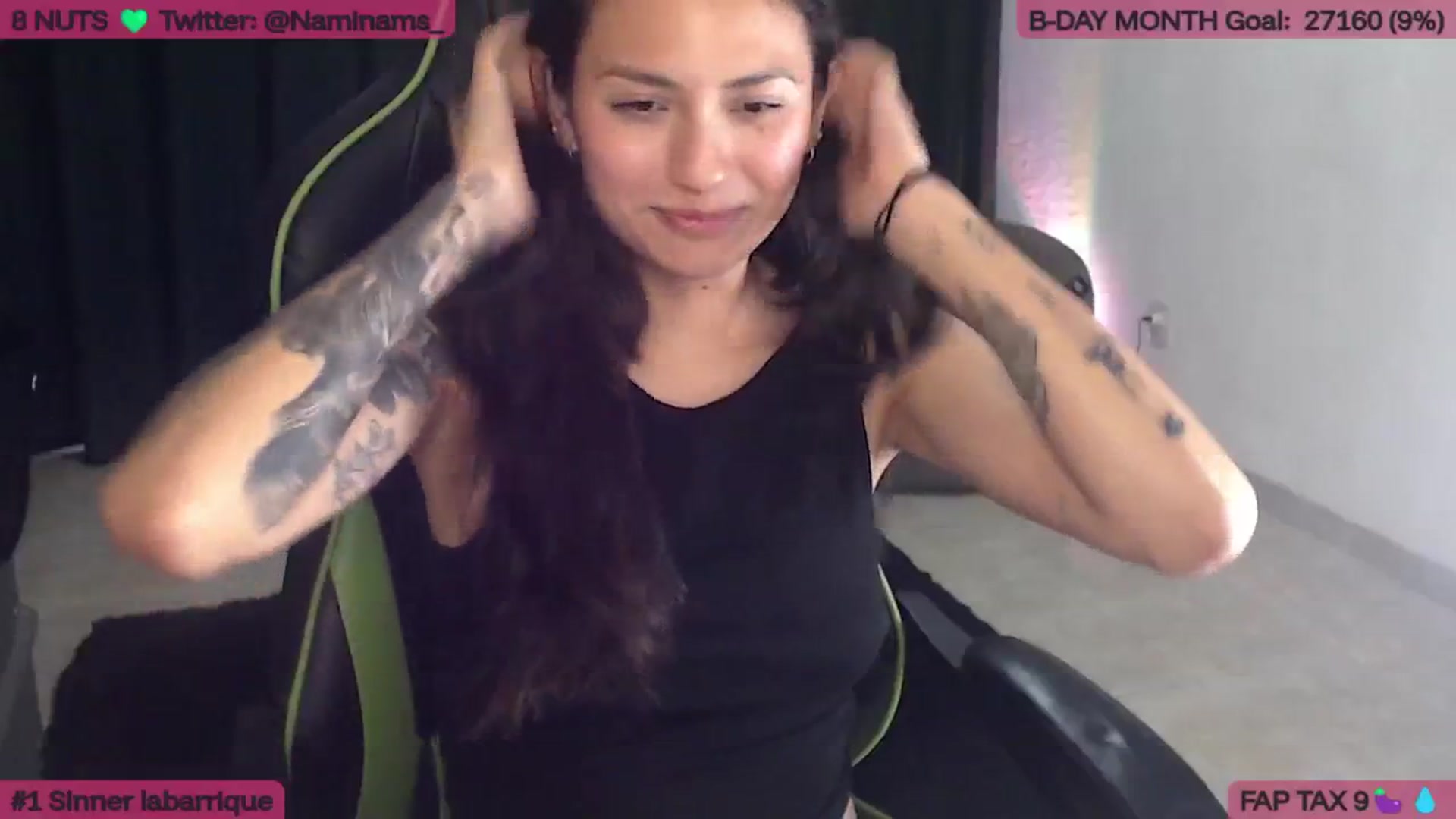 Gallery image thumbnail from NamiSinner's myfreecams stream on, 03/09/2026, 22:37 image 5 of 20