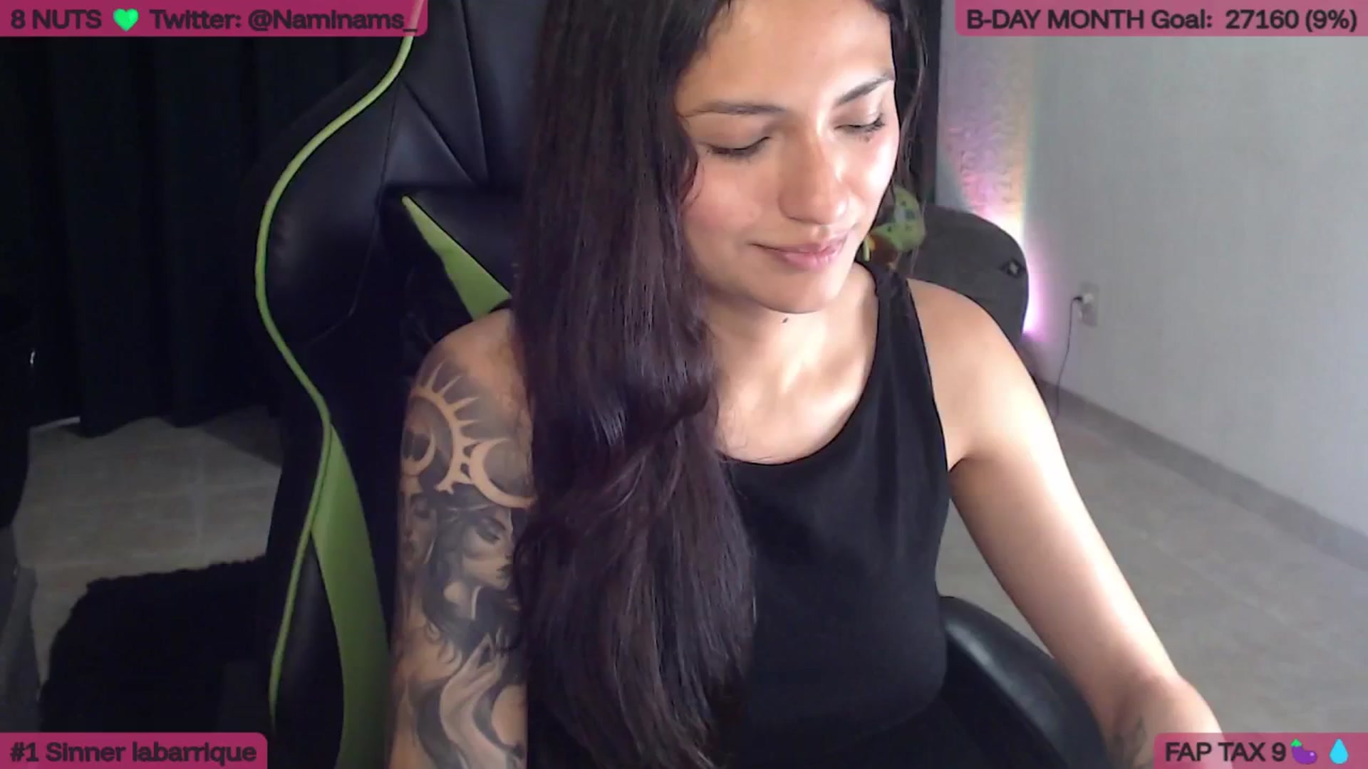 Gallery image thumbnail from NamiSinner's myfreecams stream on, 03/09/2026, 22:37 image 1 of 20