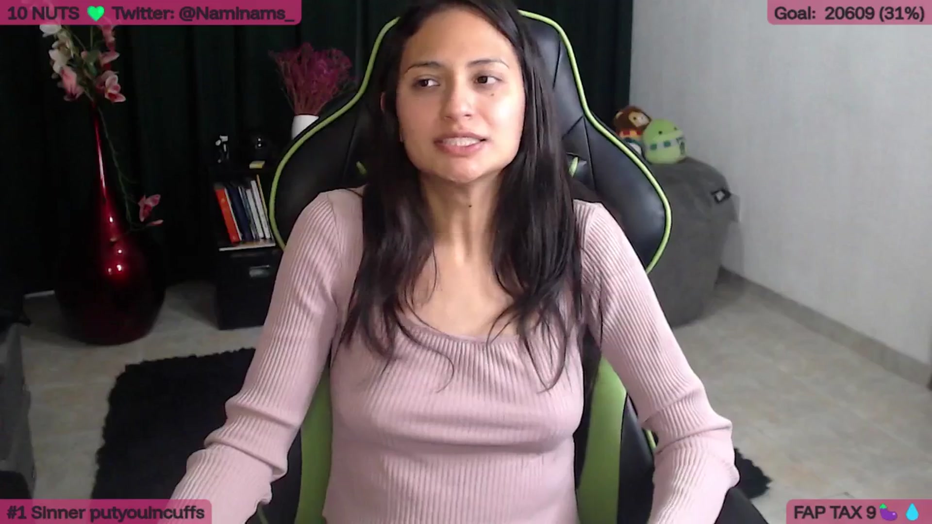 Gallery image thumbnail from NamiSinner's myfreecams stream on, 04/01/2026, 22:14 image 11 of 20