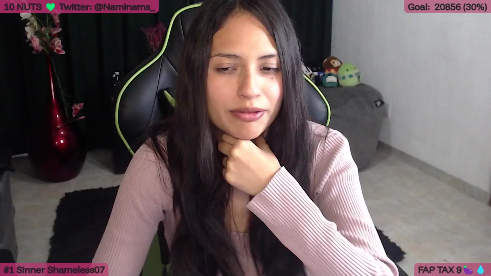 Gallery image thumbnail from NamiSinner's myfreecams stream on, 04/01/2026, 22:14 image 1 of 20
