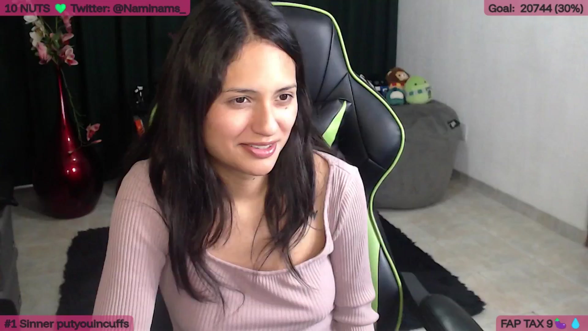 Gallery image thumbnail from NamiSinner's myfreecams stream on, 04/01/2026, 22:14 image 5 of 20