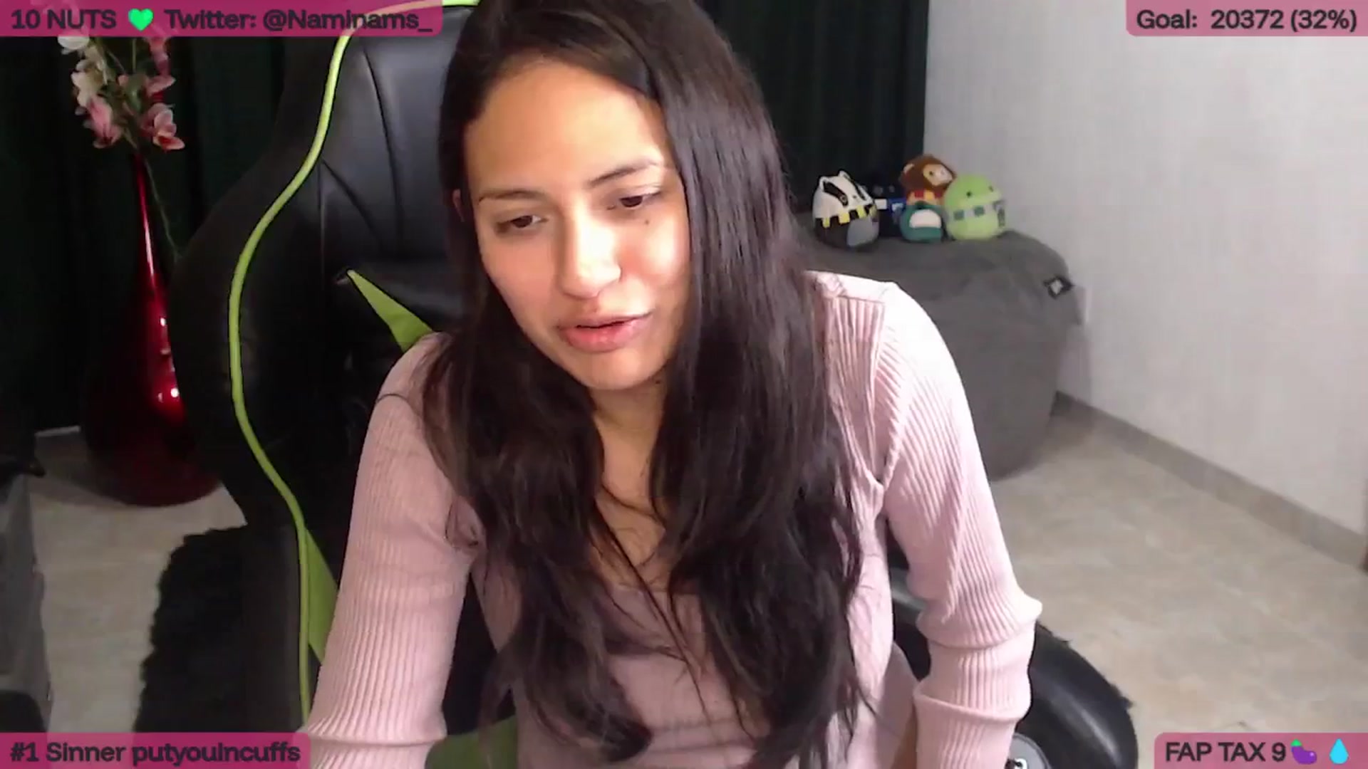 Gallery image thumbnail from NamiSinner's myfreecams stream on, 04/01/2026, 22:14 image 18 of 20