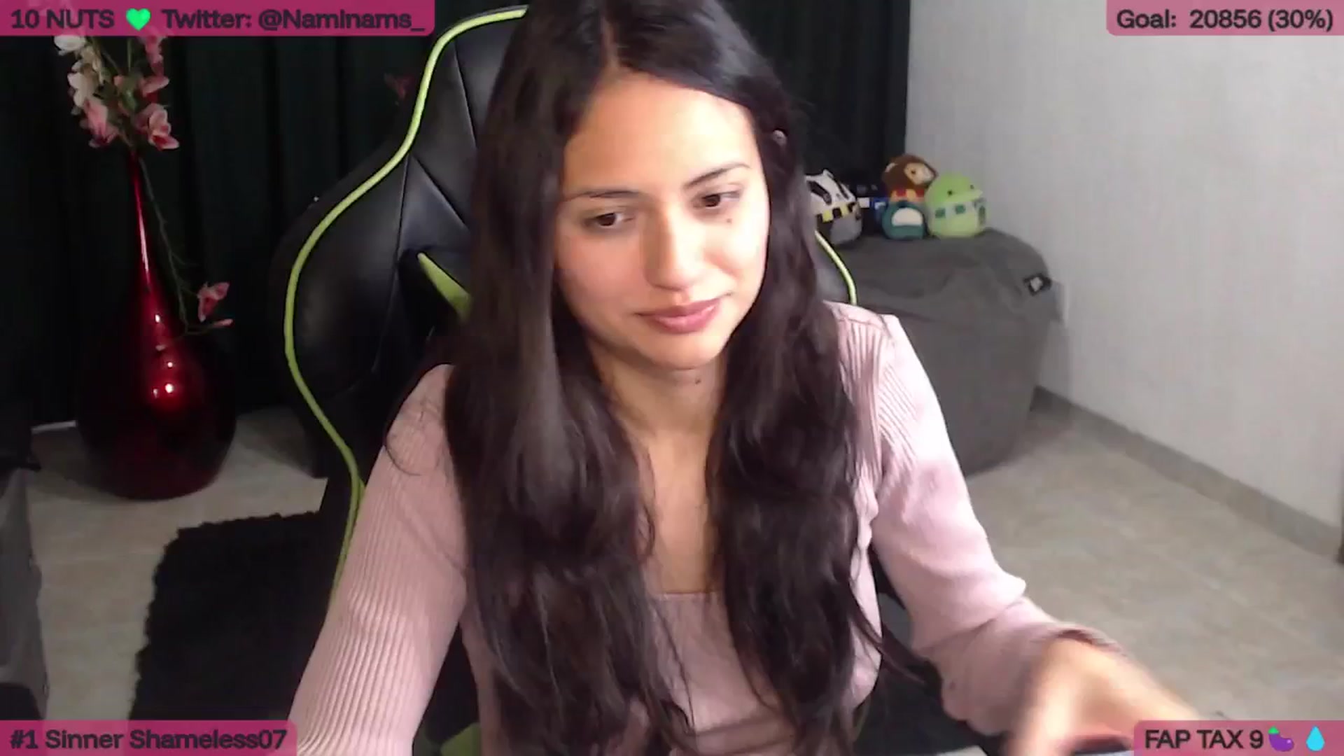 Gallery image thumbnail from NamiSinner's myfreecams stream on, 04/01/2026, 22:14 image 2 of 20