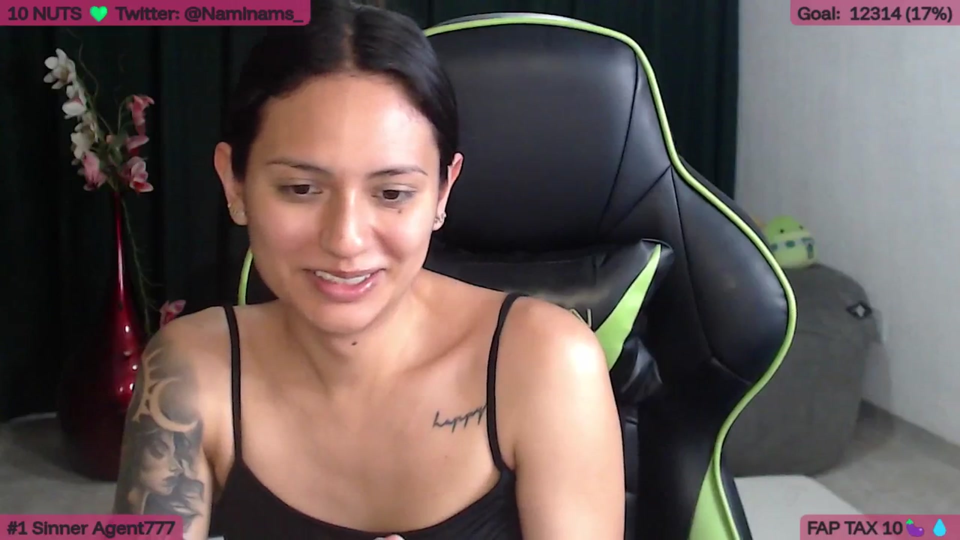 Gallery image thumbnail from NamiSinner's myfreecams stream on, 04/16/2026, 23:35 image 8 of 20
