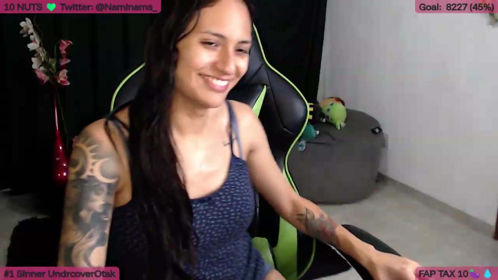Gallery image thumbnail from NamiSinner's myfreecams stream on, 06/18/2026, 22:38 image 9 of 20
