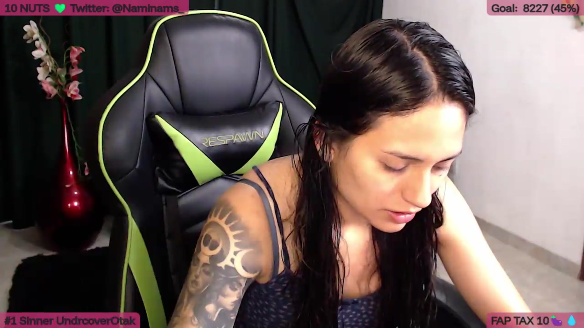 Gallery image thumbnail from NamiSinner's myfreecams stream on, 06/18/2026, 22:38 image 4 of 20