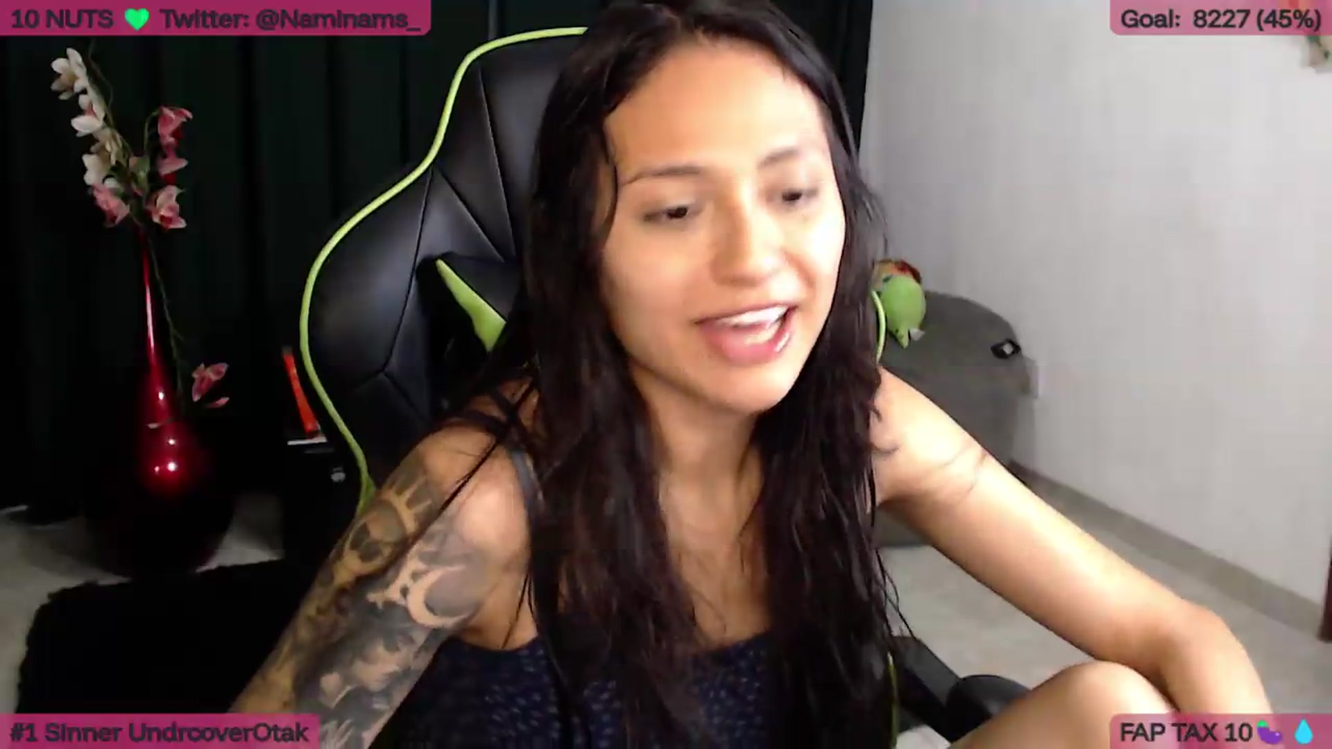 Gallery image thumbnail from NamiSinner's myfreecams stream on, 06/18/2026, 22:38 image 18 of 20