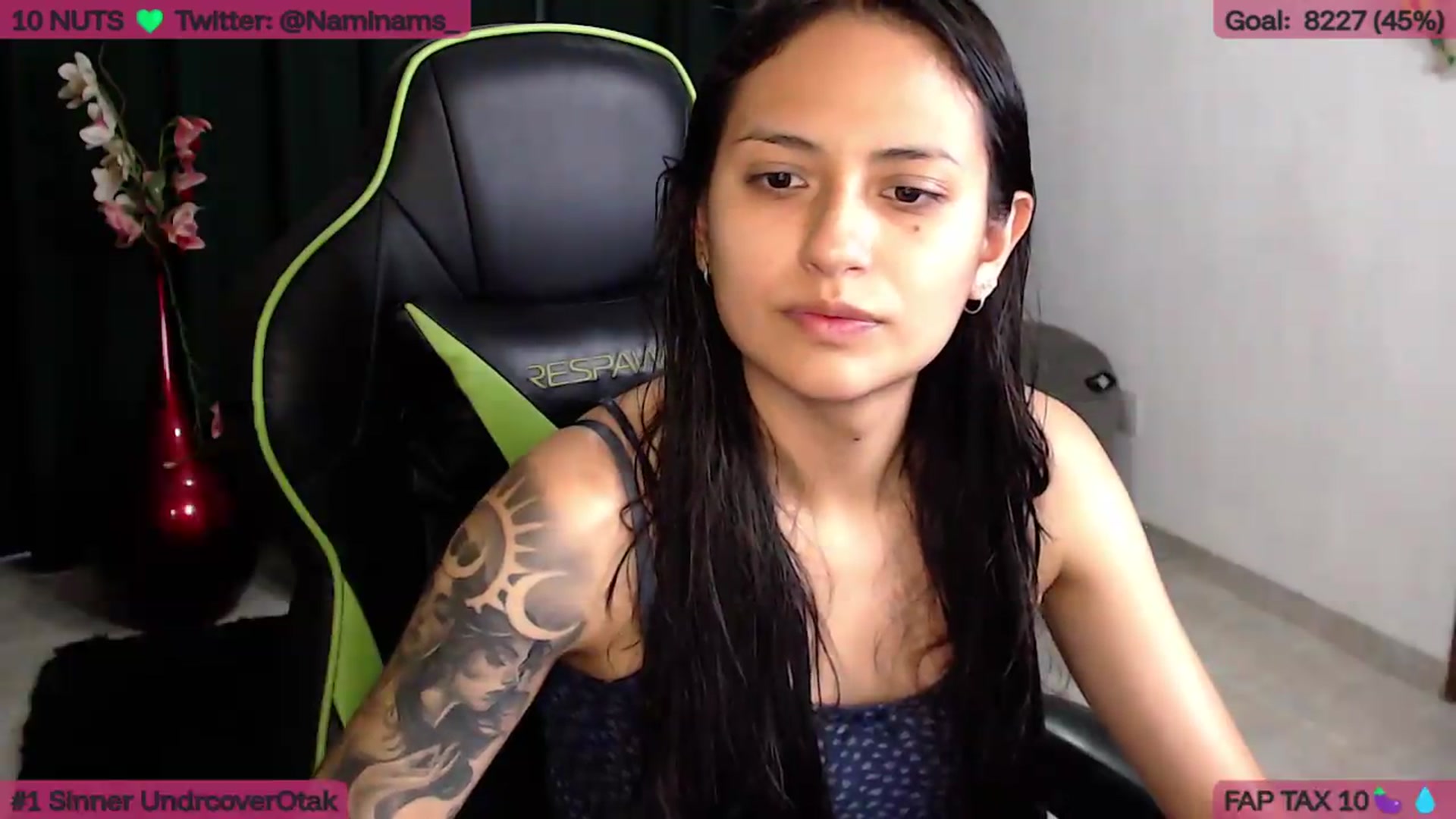 Gallery image thumbnail from NamiSinner's myfreecams stream on, 06/18/2026, 22:38 image 5 of 20