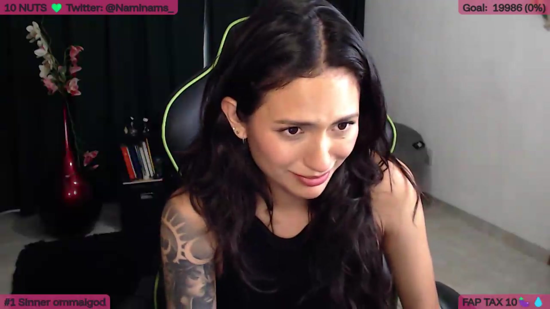 Gallery image thumbnail from NamiSinner's myfreecams stream on, 06/22/2026, 21:57 image 9 of 20
