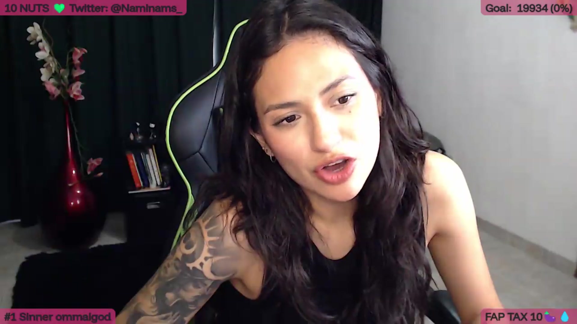 Gallery image thumbnail from NamiSinner's myfreecams stream on, 06/22/2026, 21:57 image 11 of 20