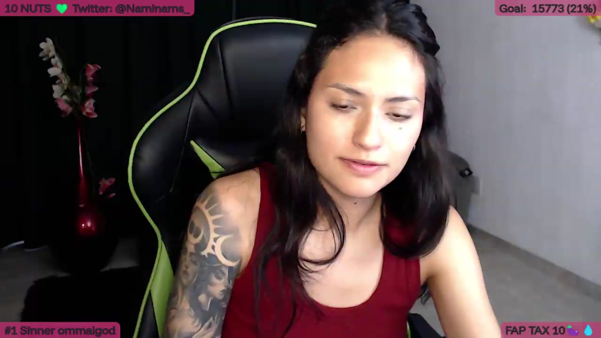 Gallery image thumbnail from NamiSinner's myfreecams stream on, 06/24/2026, 22:17 image 17 of 20