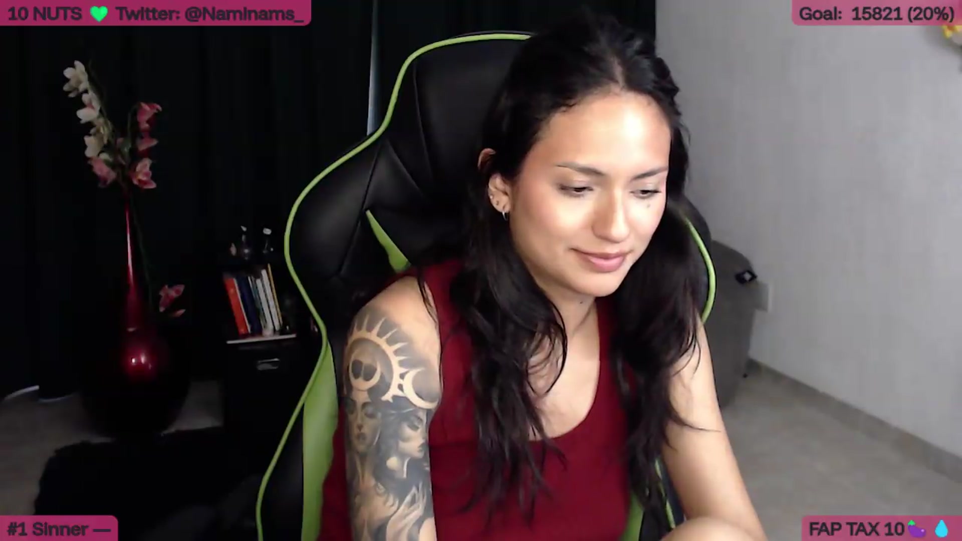 Gallery image thumbnail from NamiSinner's myfreecams stream on, 06/24/2026, 22:17 image 6 of 20