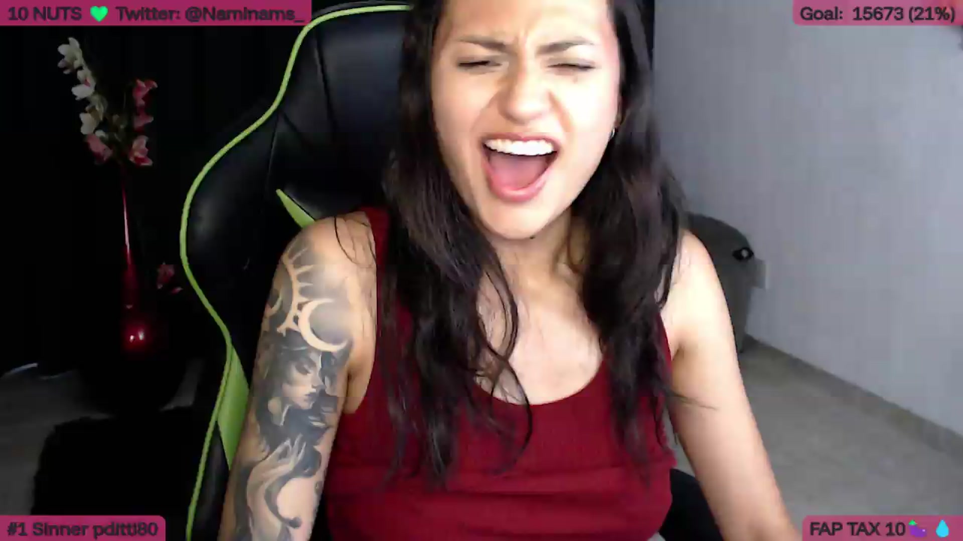 Gallery image thumbnail from NamiSinner's myfreecams stream on, 06/24/2026, 22:54 image 1 of 20