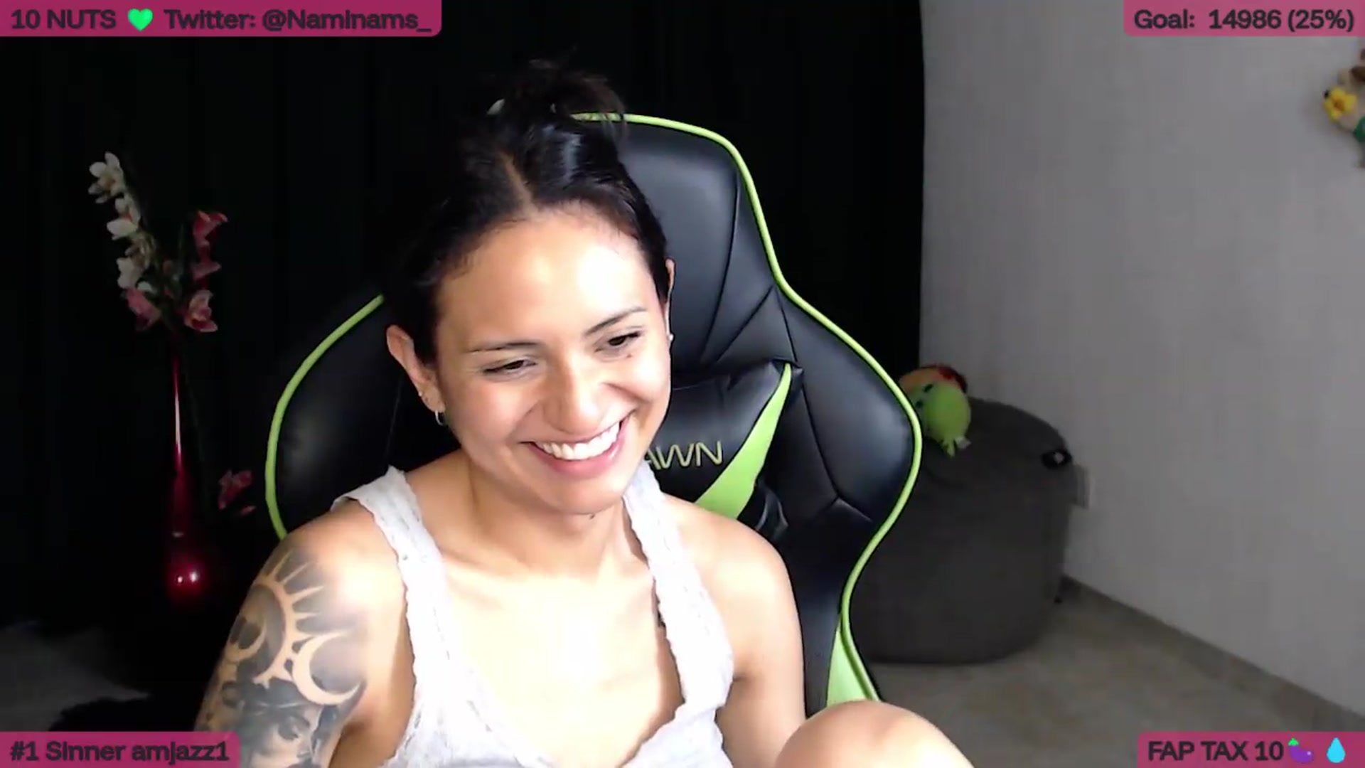 Gallery image thumbnail from NamiSinner's myfreecams stream on, 06/25/2026, 23:58 image 19 of 20