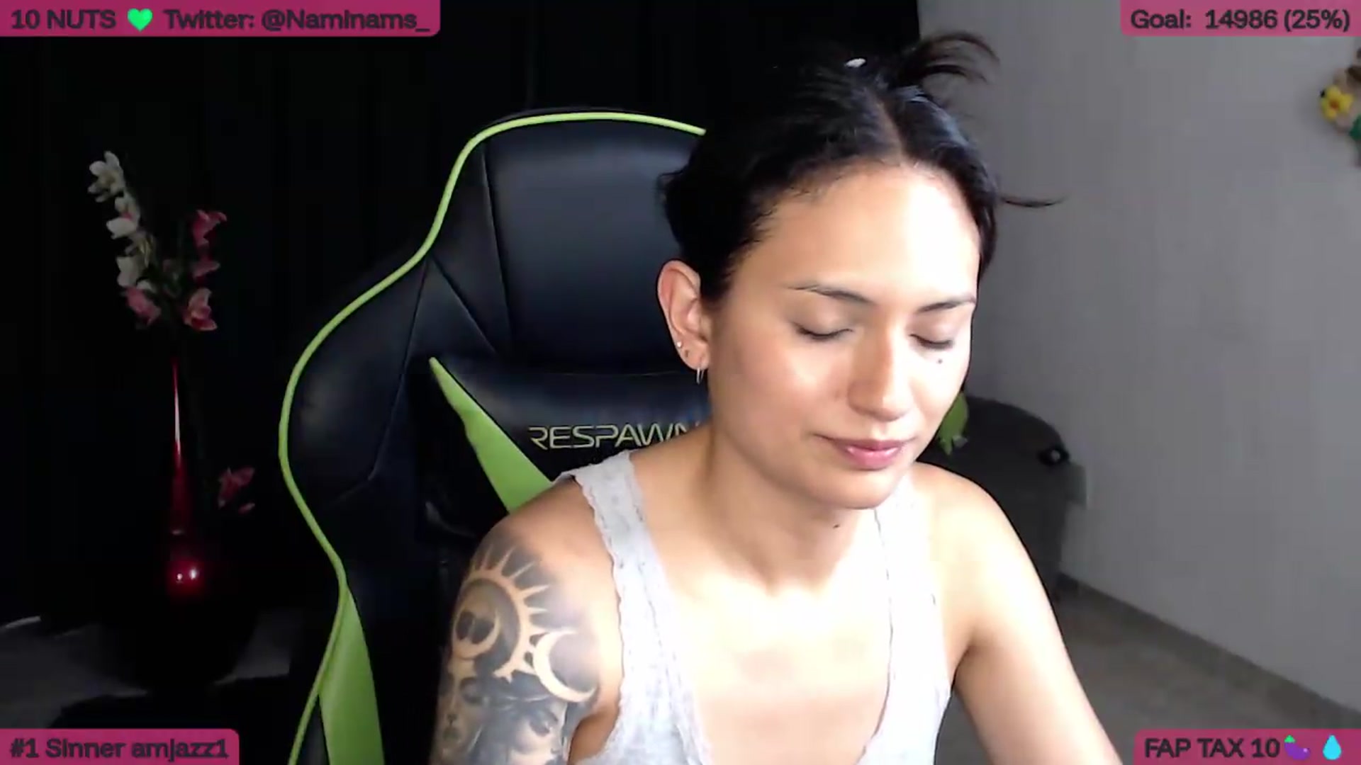 Gallery image thumbnail from NamiSinner's myfreecams stream on, 06/25/2026, 23:58 image 15 of 20