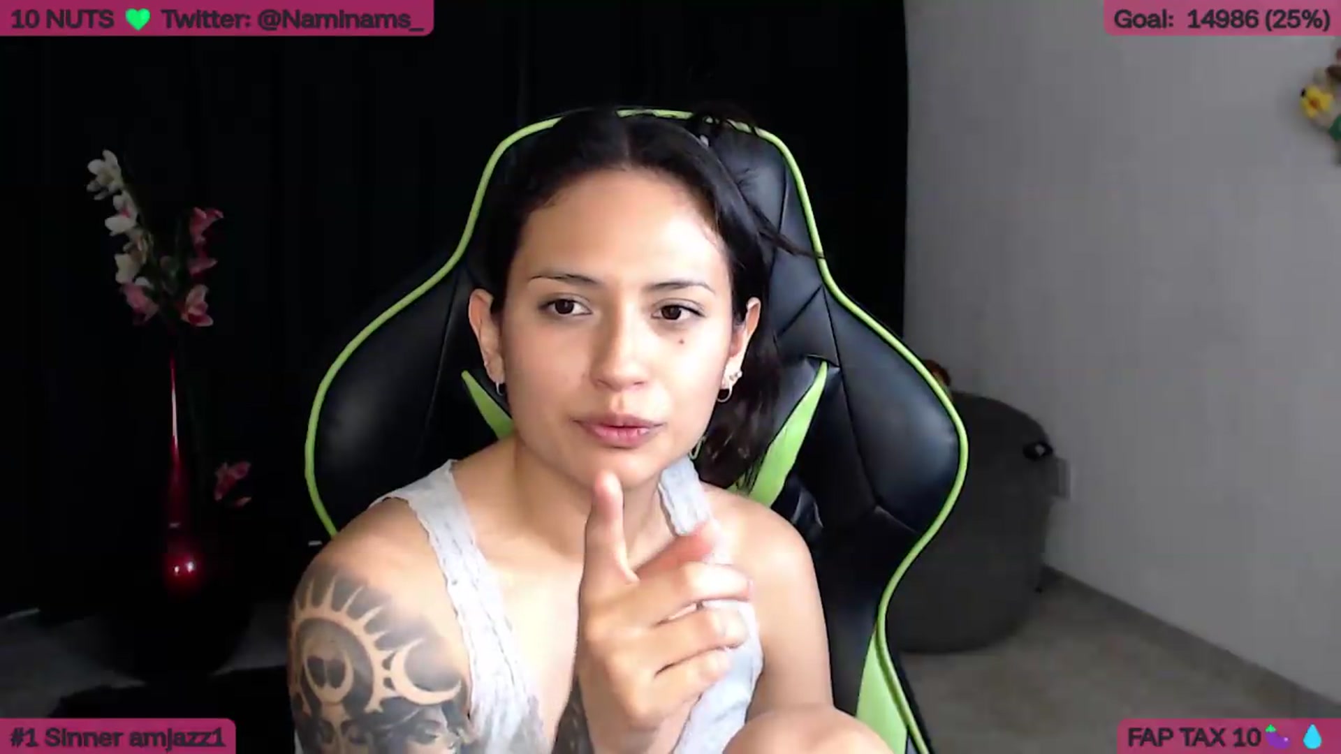Gallery image thumbnail from NamiSinner's myfreecams stream on, 06/25/2026, 23:58 image 17 of 20