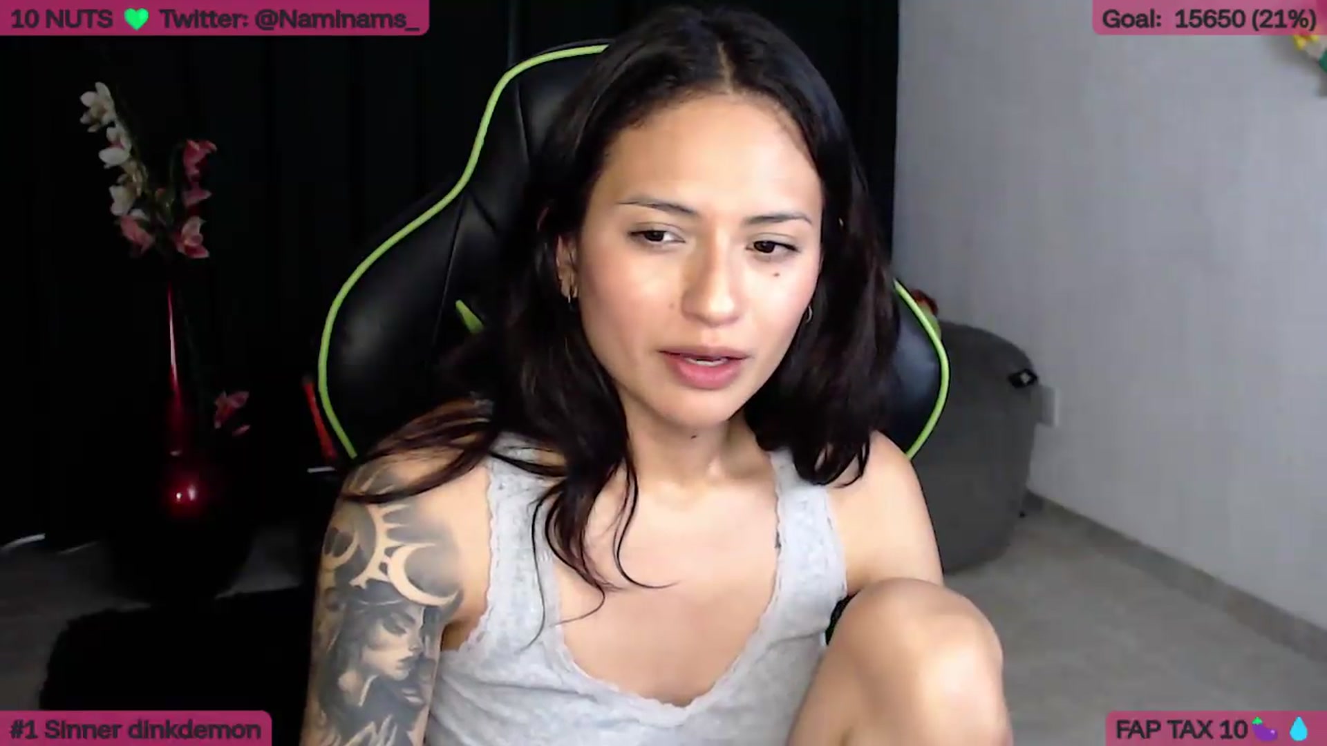 Gallery image thumbnail from NamiSinner's myfreecams stream on, 06/25/2026, 23:58 image 2 of 20