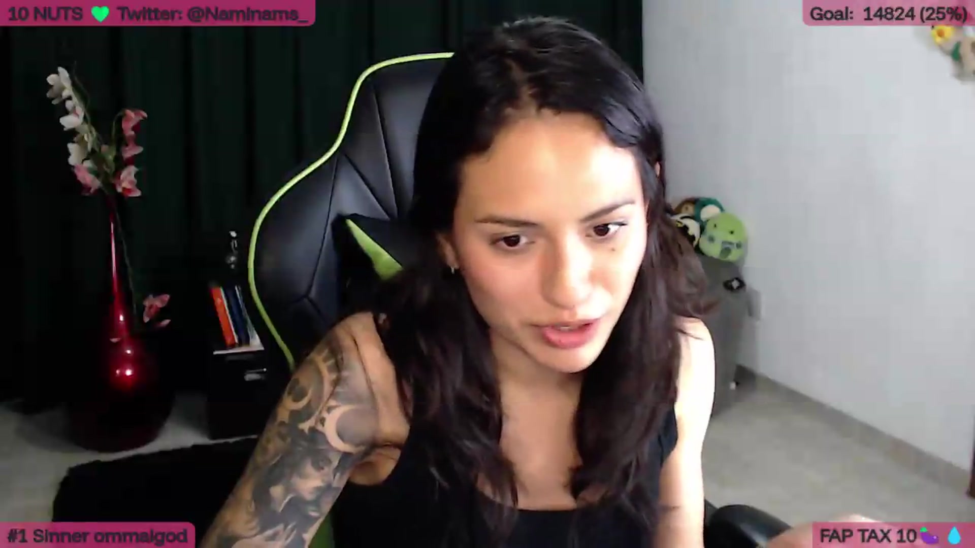 Gallery image thumbnail from NamiSinner's myfreecams stream on, 06/29/2026, 22:57 image 10 of 20