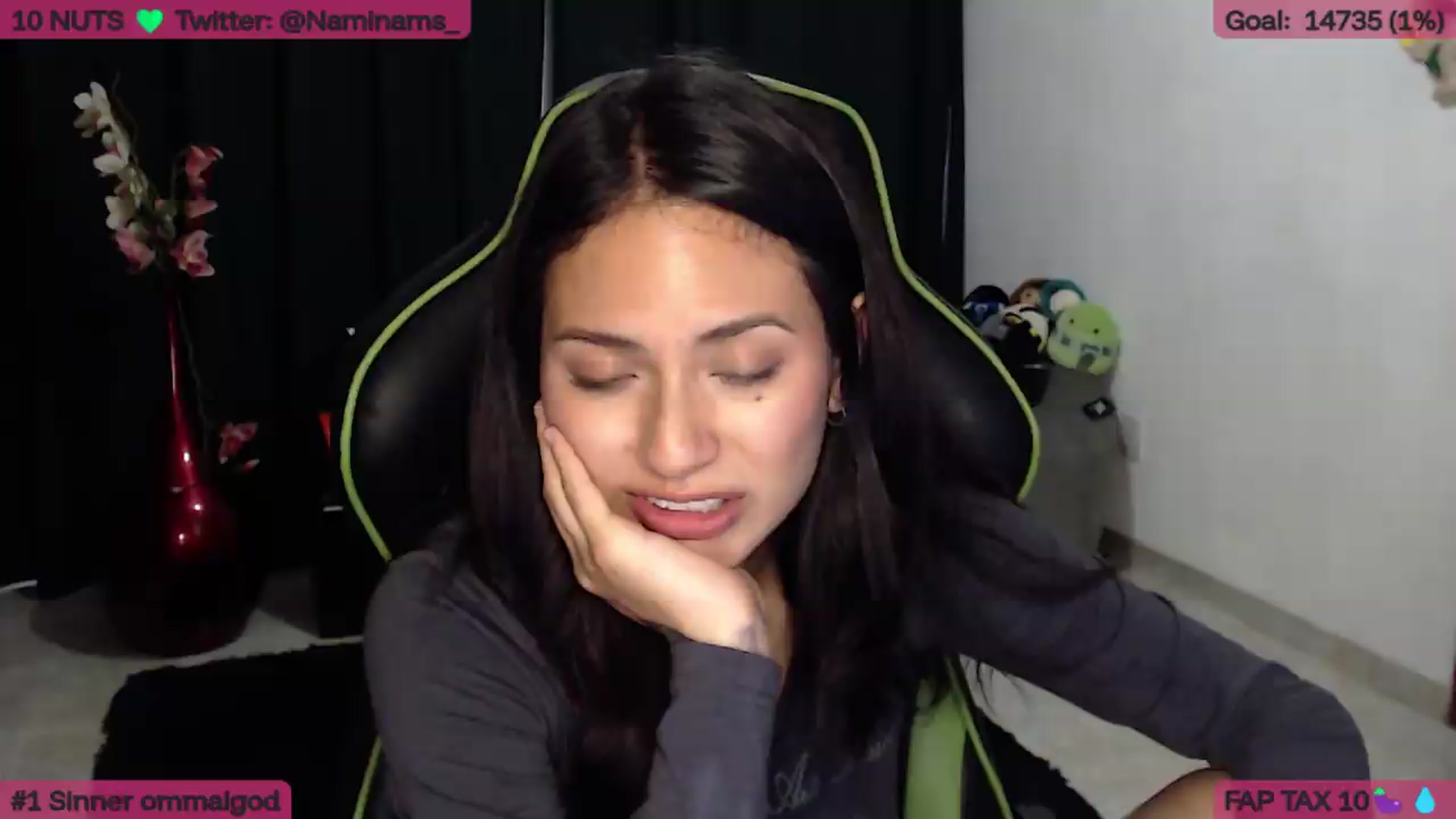 Gallery image thumbnail from NamiSinner's myfreecams stream on, 07/06/2026, 22:05 image 11 of 20